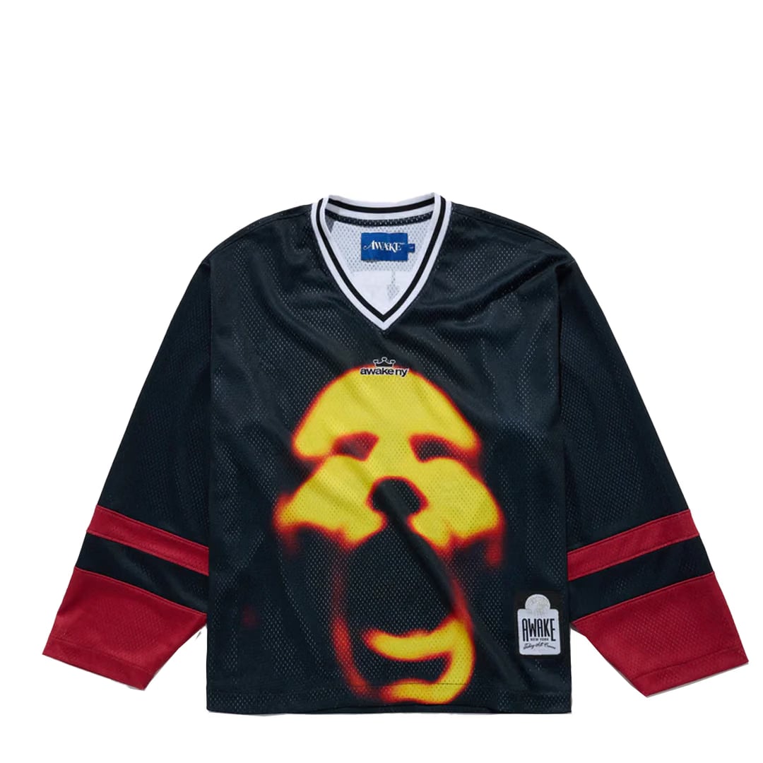 Awake NY HOCKEY JERSEY BLACK