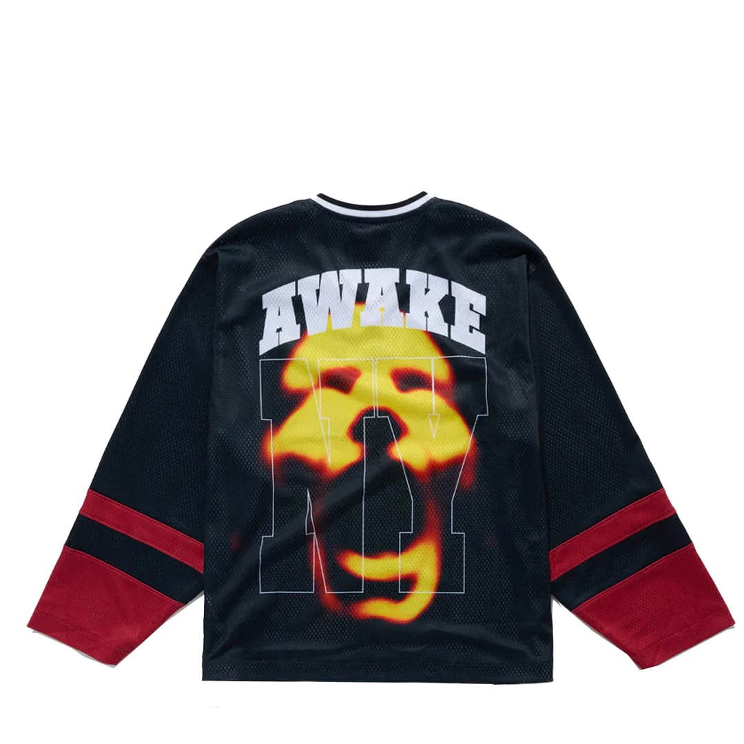 Awake NY HOCKEY JERSEY BLACK