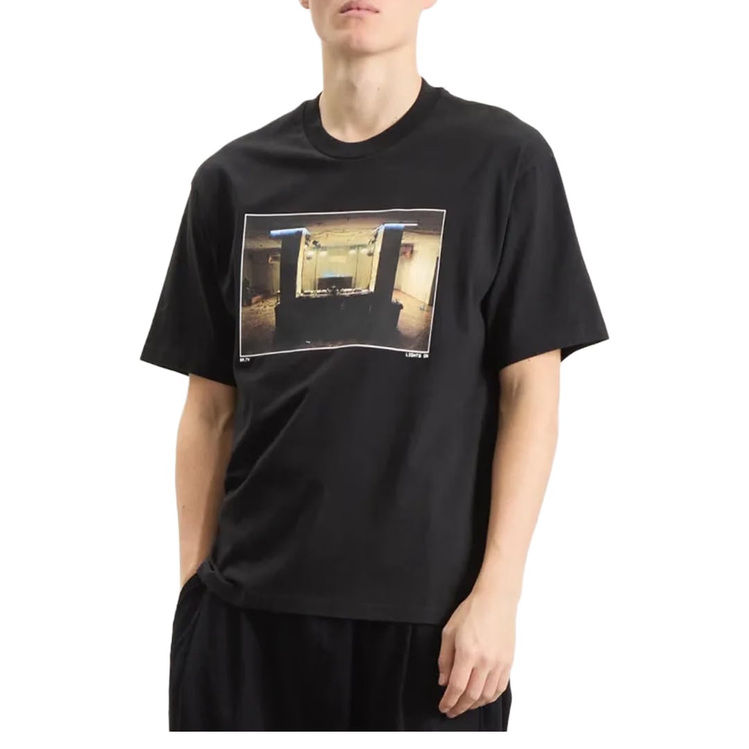 Boiler Room LIGHTS ON PHOTO T-SHIRT BLACK