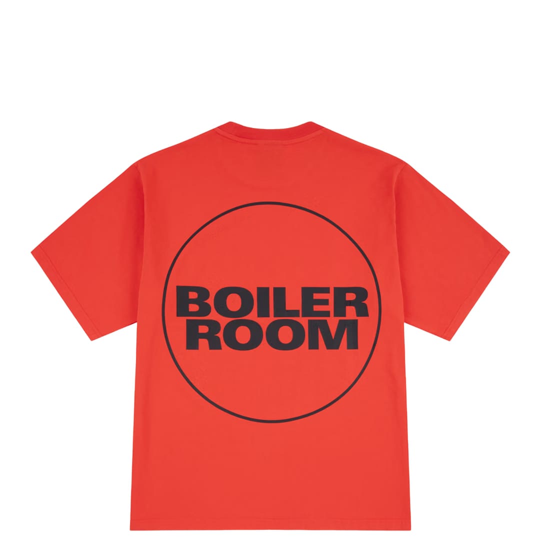 Boiler Room CORE LOGO T-SHIRT RED