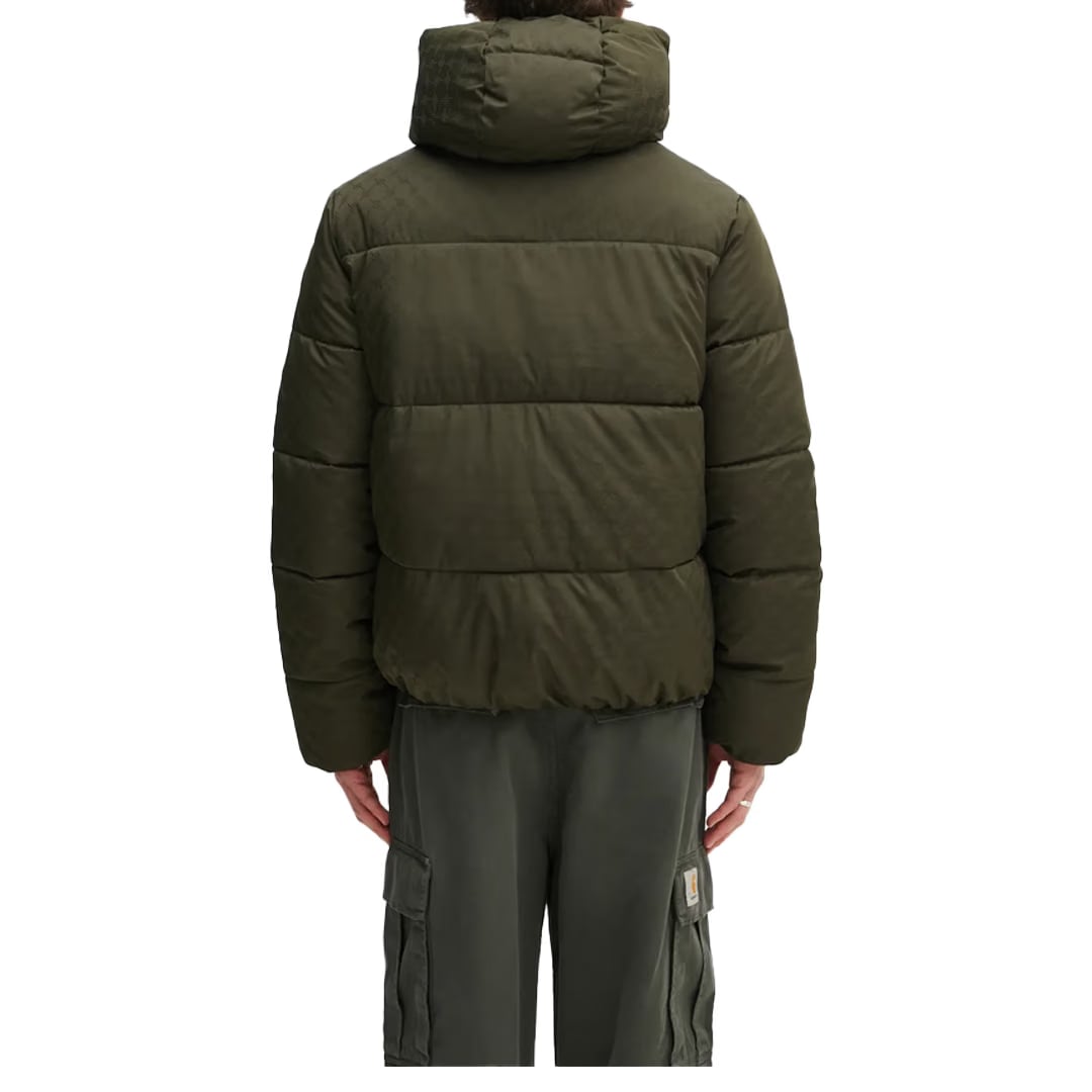 Daily Paper MONOGRAM PUFFER JACKET ROSIN GREEN