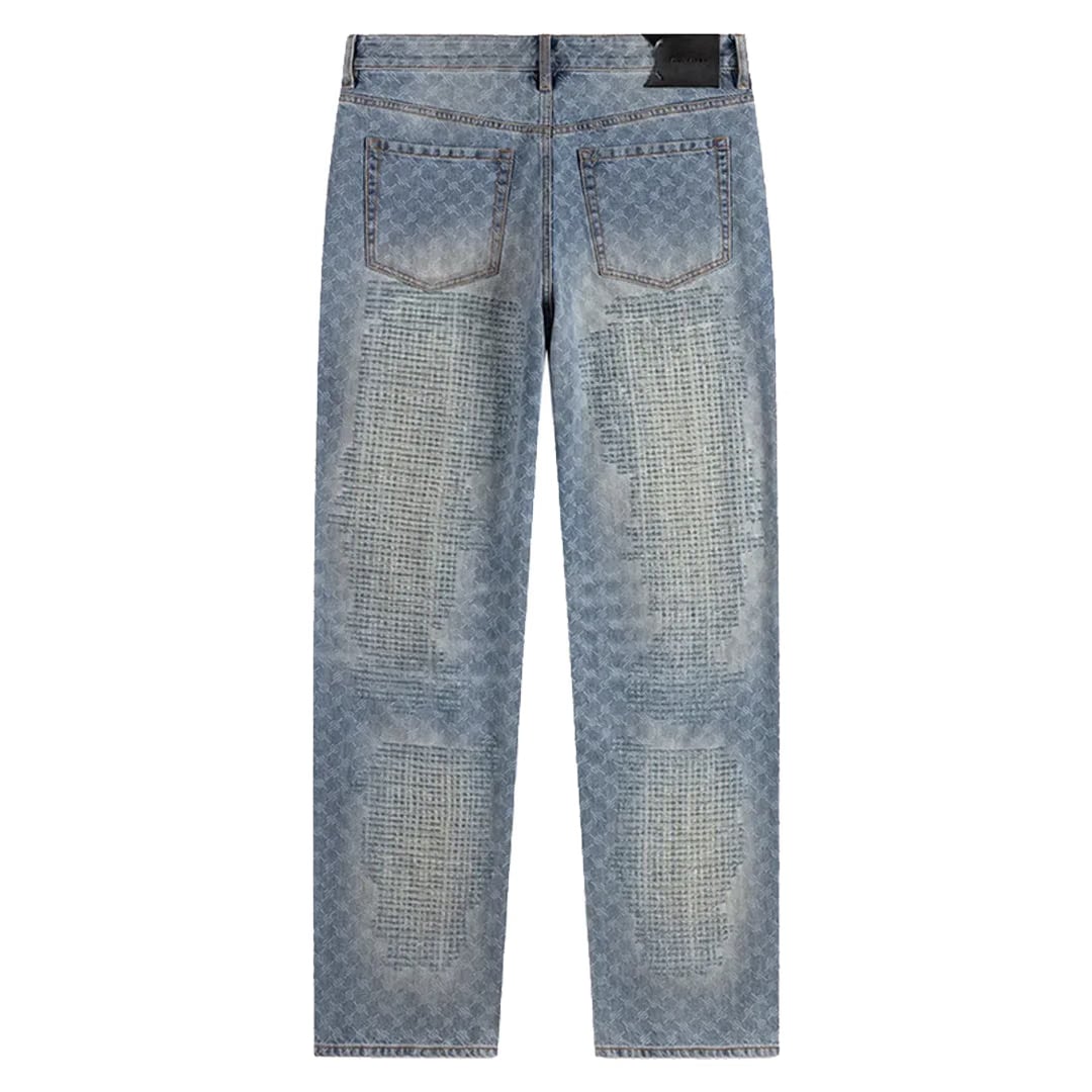 Daily Paper DESTROYED AMBA JEANS BLUE