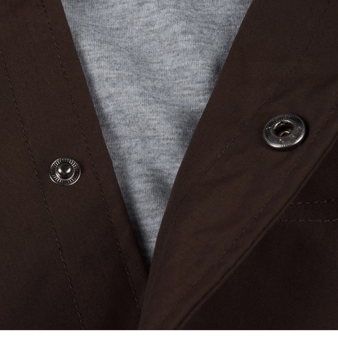 Dime CURSIVE COACH JACKET ESPRESSO