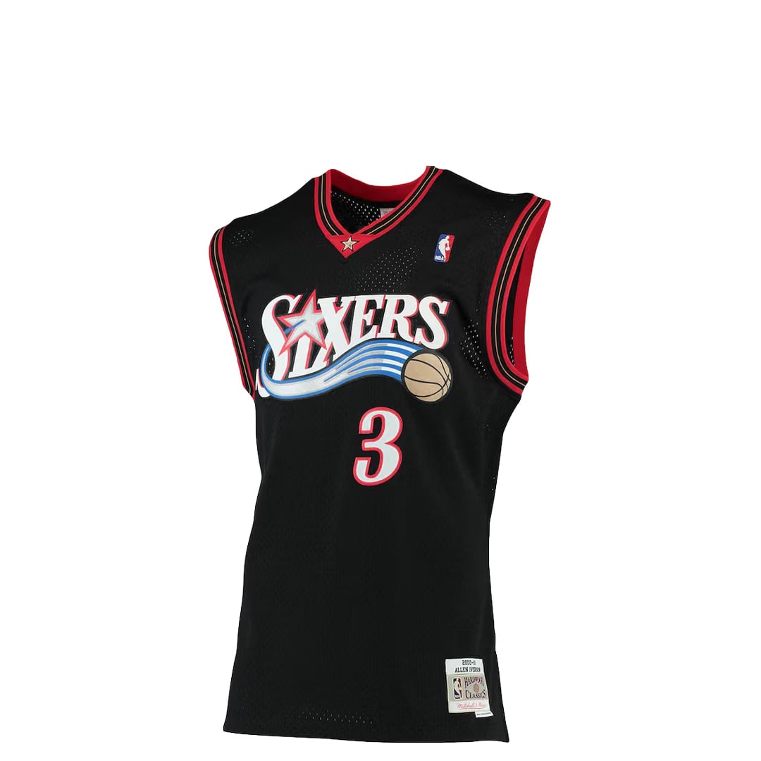 Mitchell & Ness NBA PHILADELPHIA 76ERS ALLEN IVERSON #3 SWINGMAN JERSEY