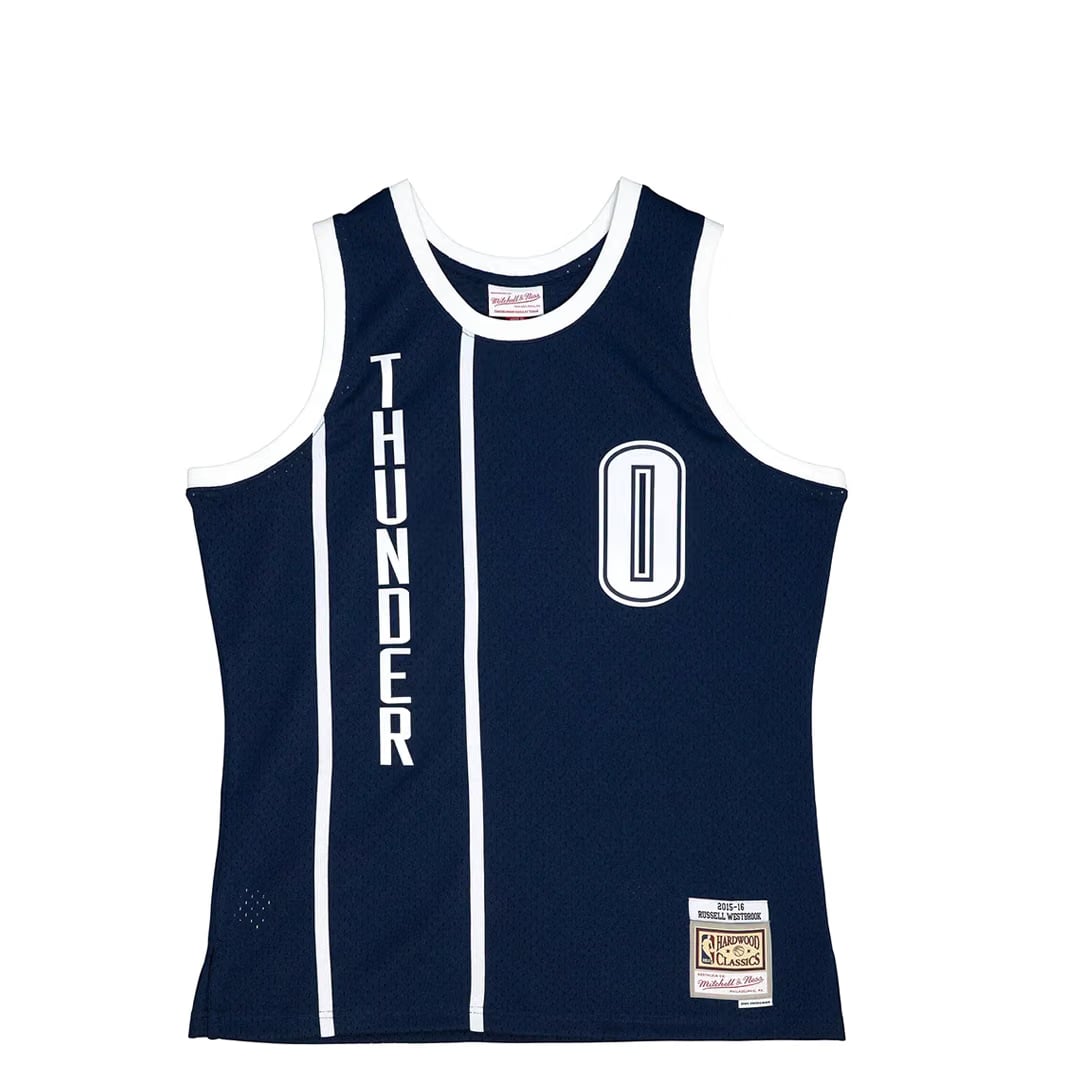 Mitchell & Ness NBA OKLAHOMA THUNDER RUSSELL WESTBROOK #0 SWINGMAN ALTERNATE JERSEY