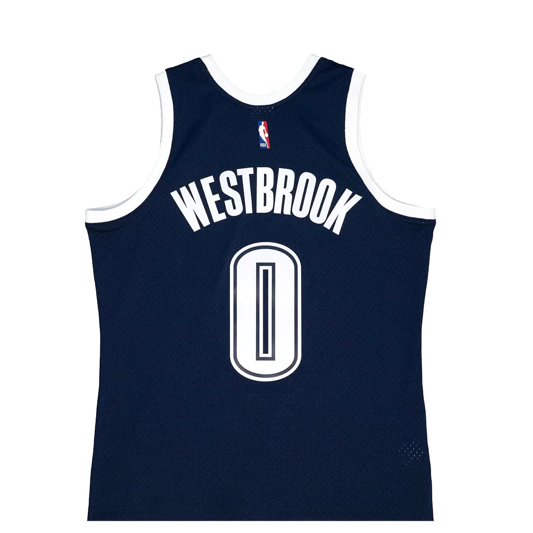 Mitchell & Ness NBA OKLAHOMA THUNDER RUSSELL WESTBROOK #0 SWINGMAN ALTERNATE JERSEY