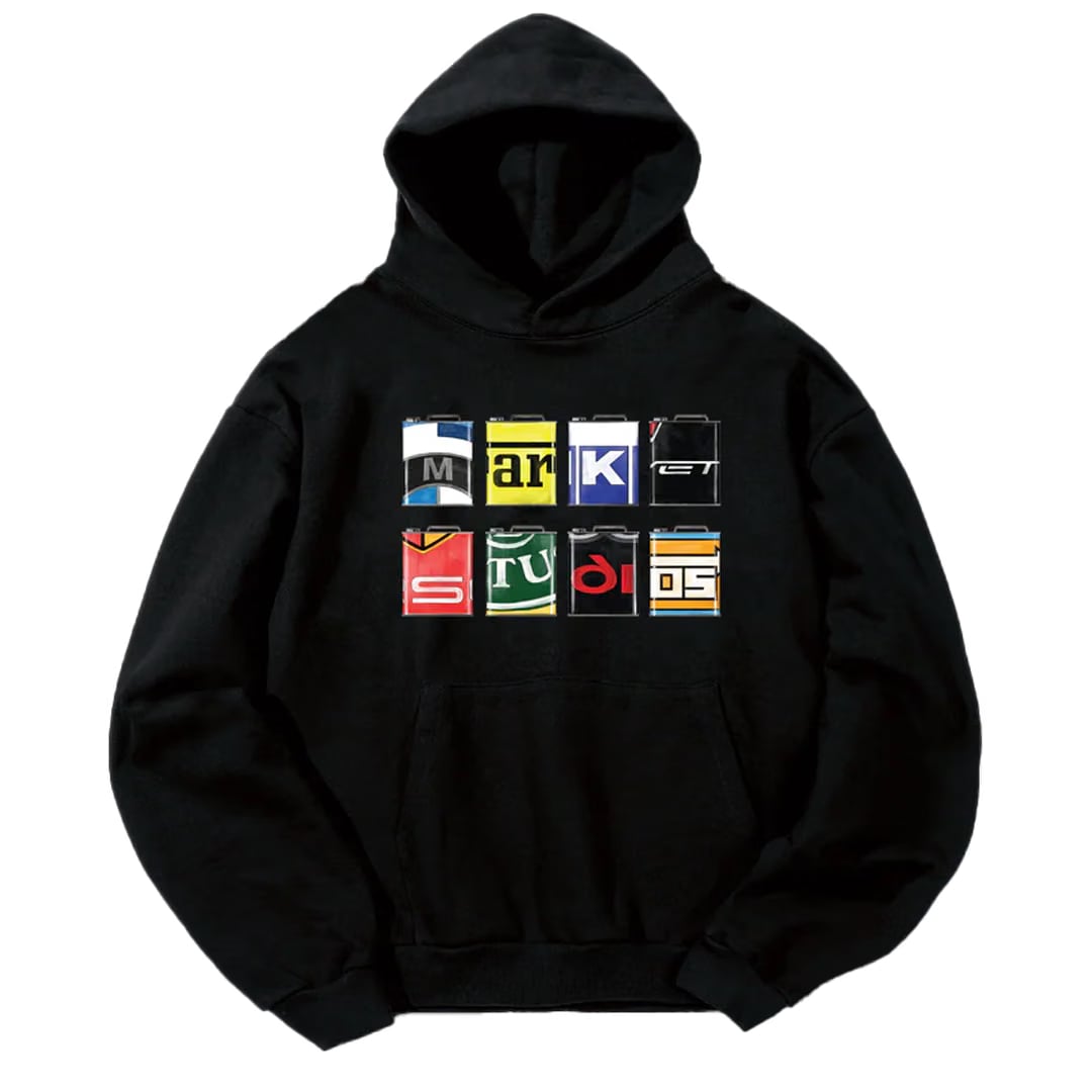 MARKET OIL CAN HOODIE BLACK