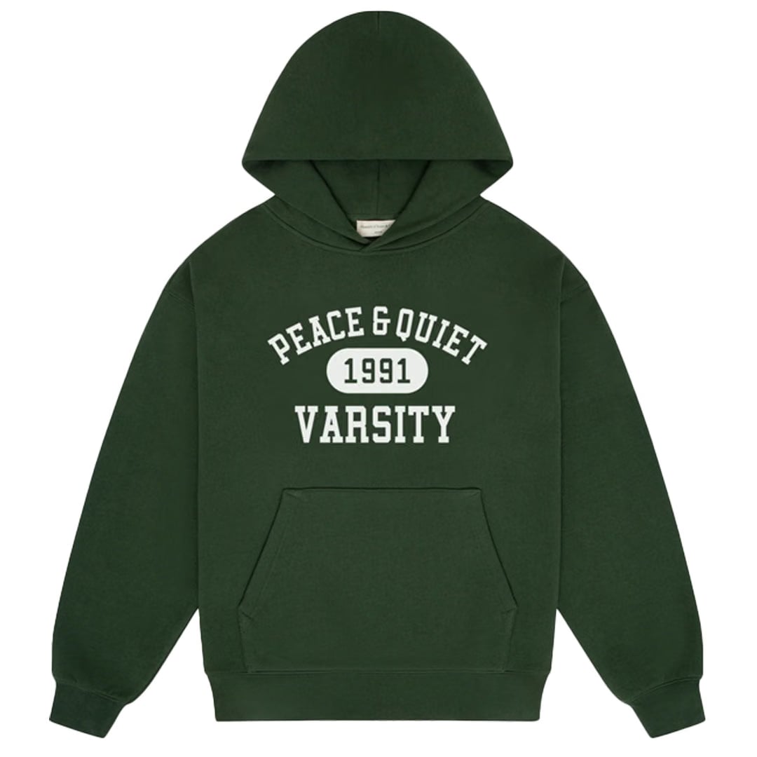 Museum of Peace & Quiet VARSITY HOODIE FOREST