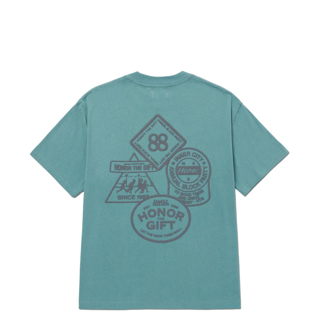 Honor The Gift 88 BLOCK T-SHIRT GREEN