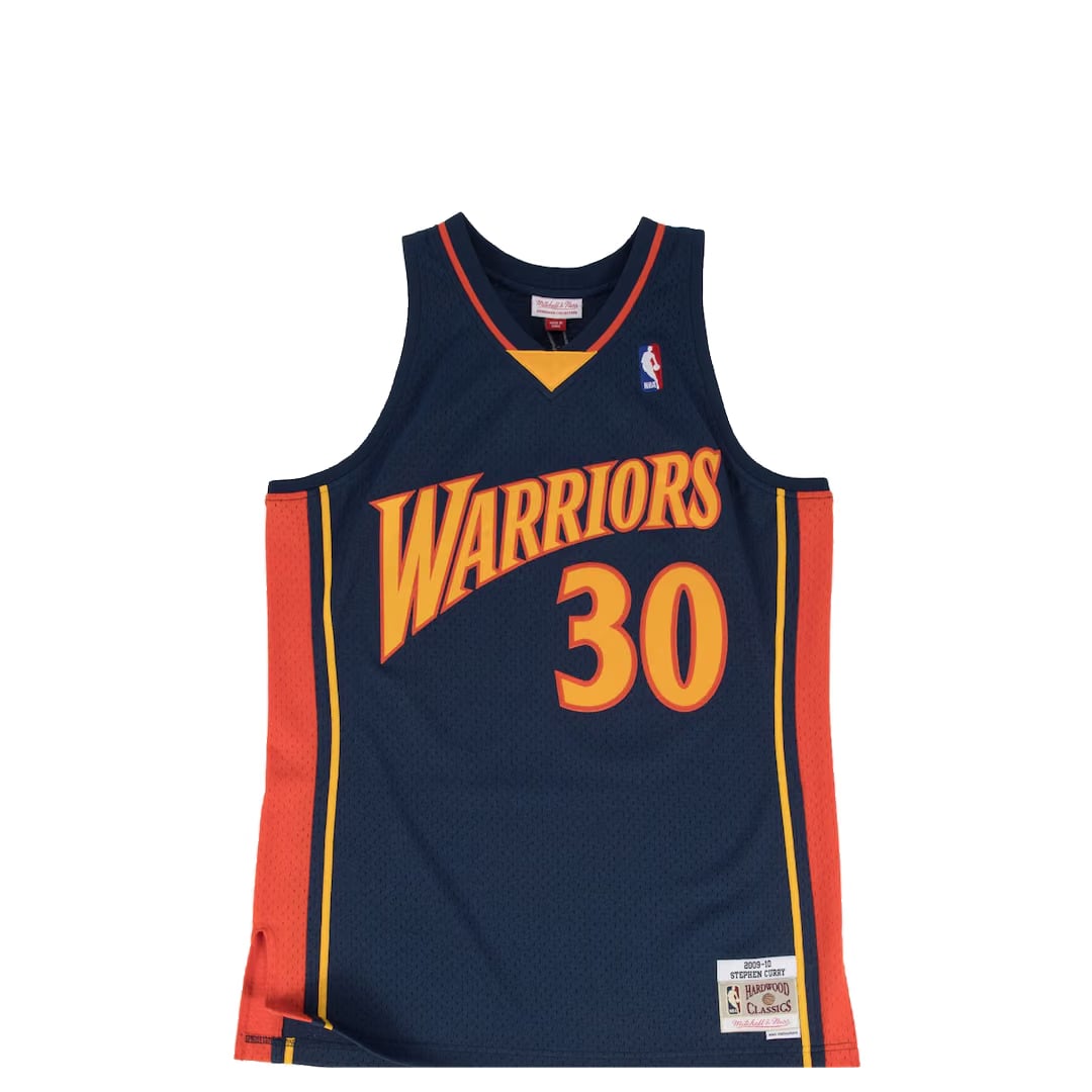 Mitchell & Ness STEPHEN CURRY GOLDEN STATE WARRIORS 2009/10 SWINGMAN JERSEY