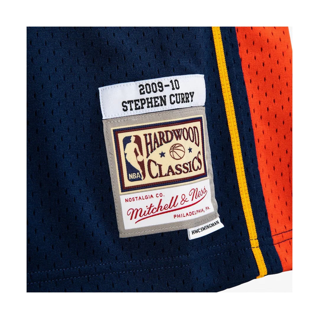 Mitchell & Ness STEPHEN CURRY GOLDEN STATE WARRIORS 2009/10 SWINGMAN JERSEY