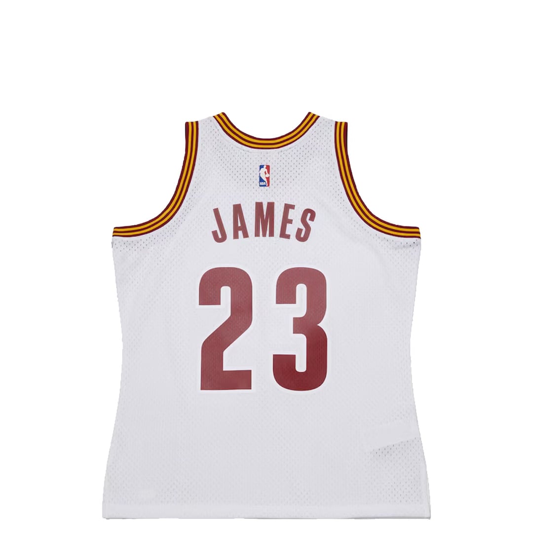 Mitchell & Ness LEBRON JAMES CLEVELAND CAVALIERS 2015/16 SWINGMAN JERSEY WHITE