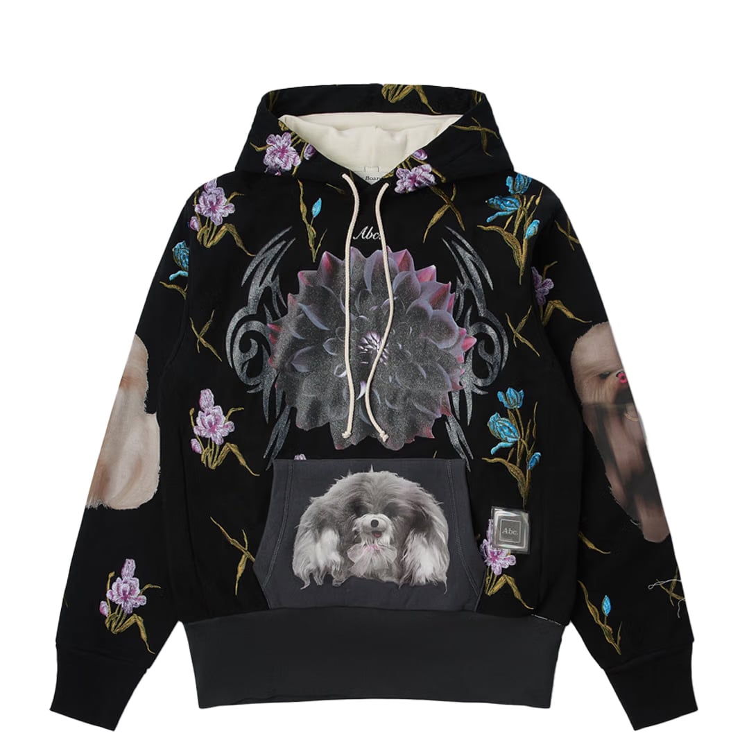 Advisory Board Crystals THE FAMILY HOODED SWEATSHIRT BLACK