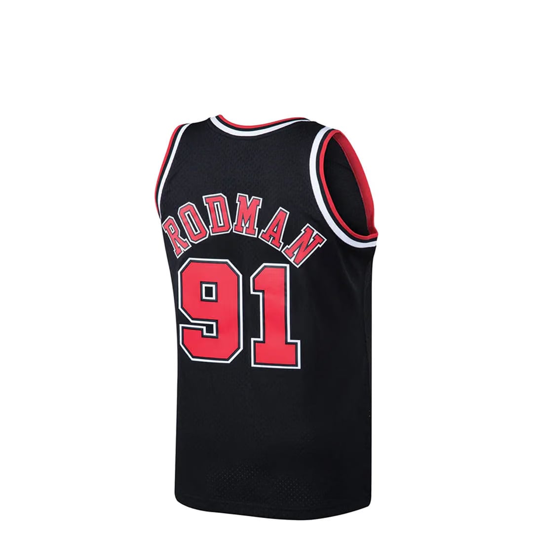 Mitchell & Ness NBA CHICAGO BULLS DENNIS RODMAN #91 SWINGMAN JERSEY