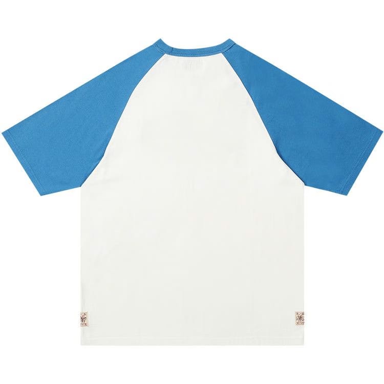 Palace x Evisu Seagull Raglan T-Shirt Off White