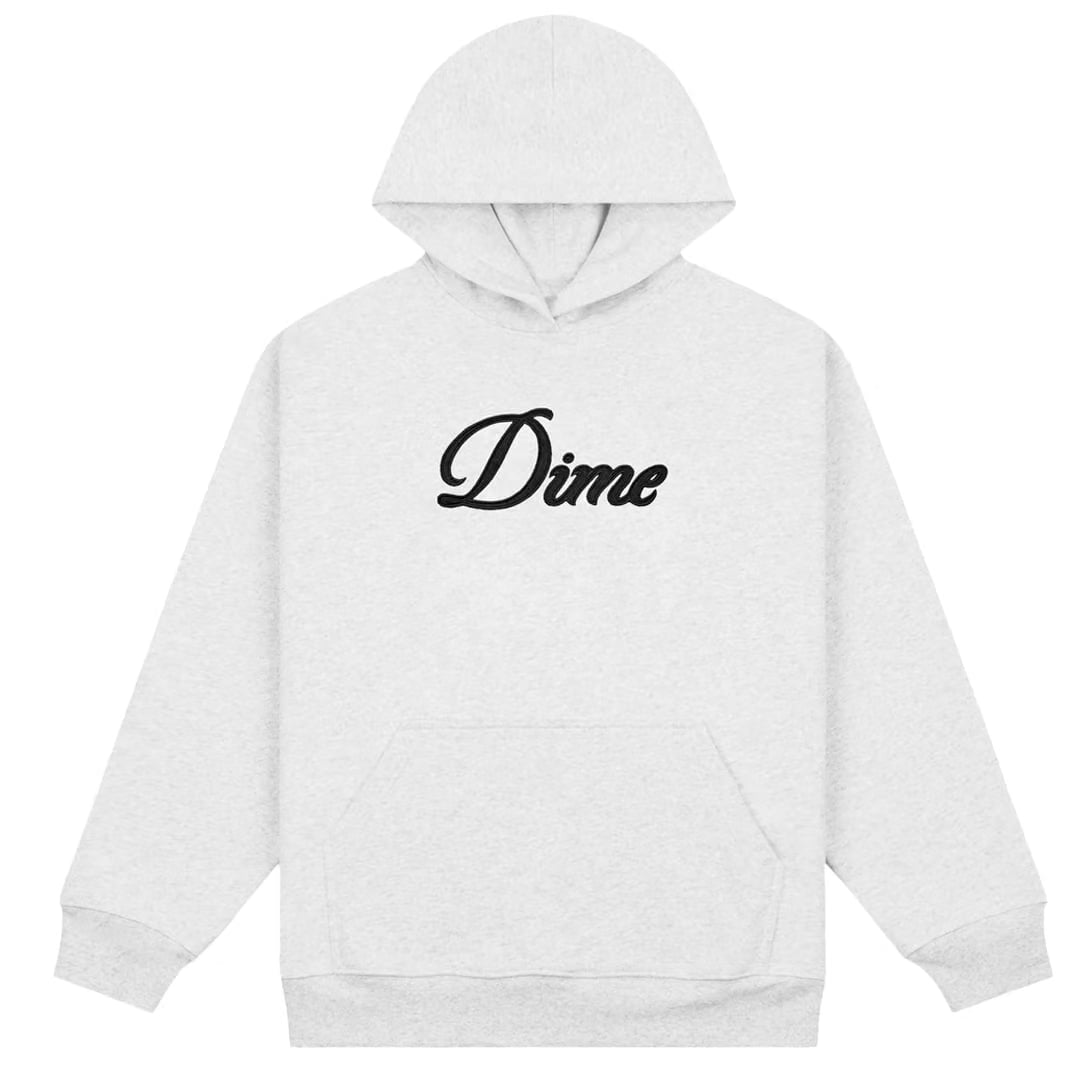 Dime CURSIVE HOODIE ASH