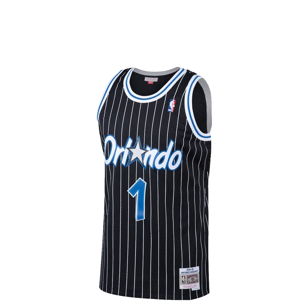 Mitchell & Ness ORLANDO MAGIC PENNY HARDAWAY #1 SWINGMAN JERSEY BLACK