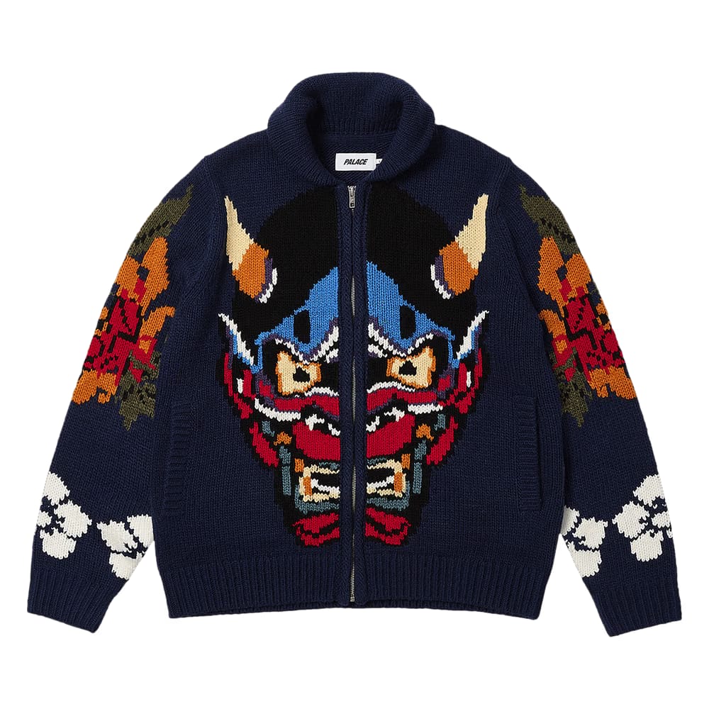 Palace Demon Cowichan Knit Blue