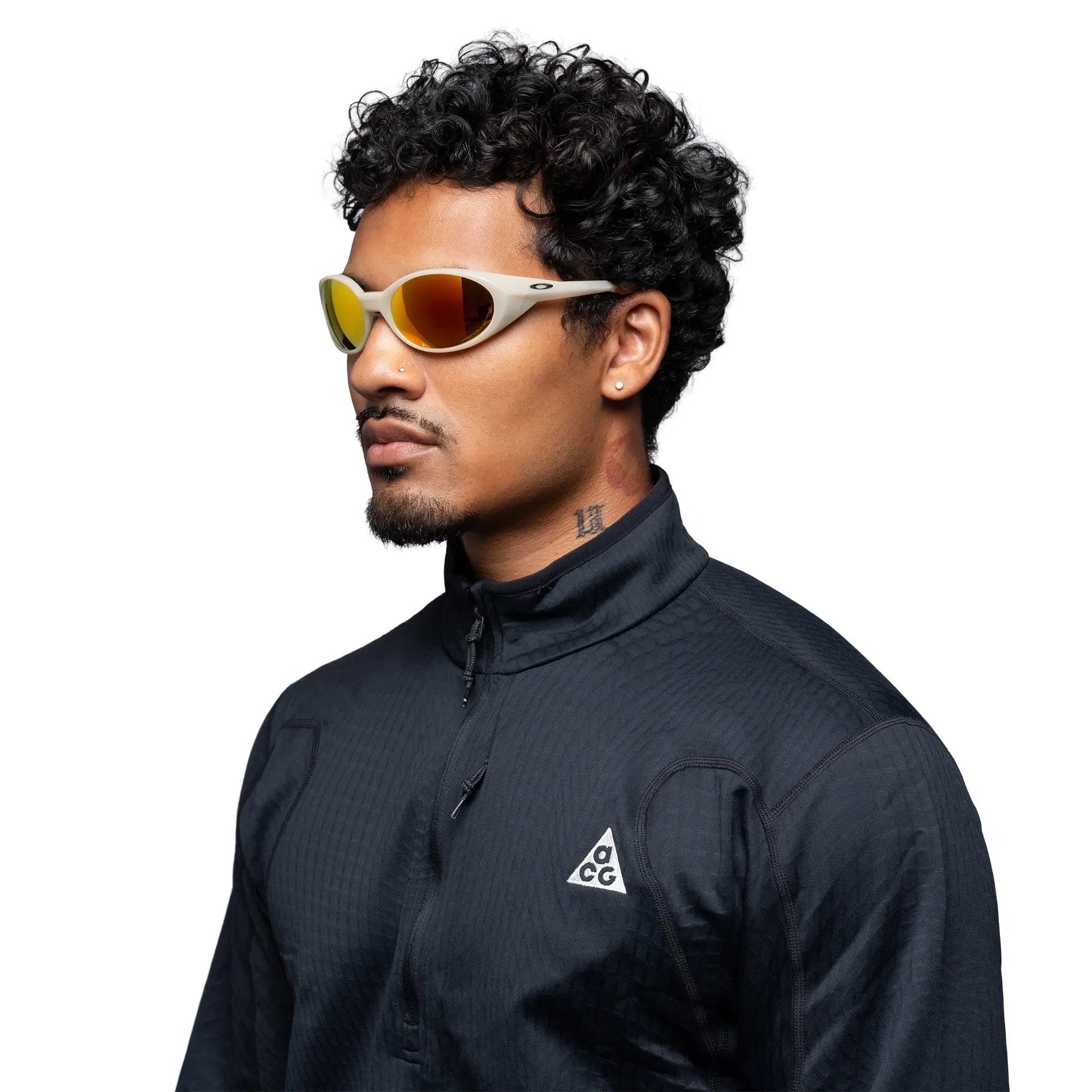 Oakley Eye Jacket 9438 Sandstorm Prizm Ruby