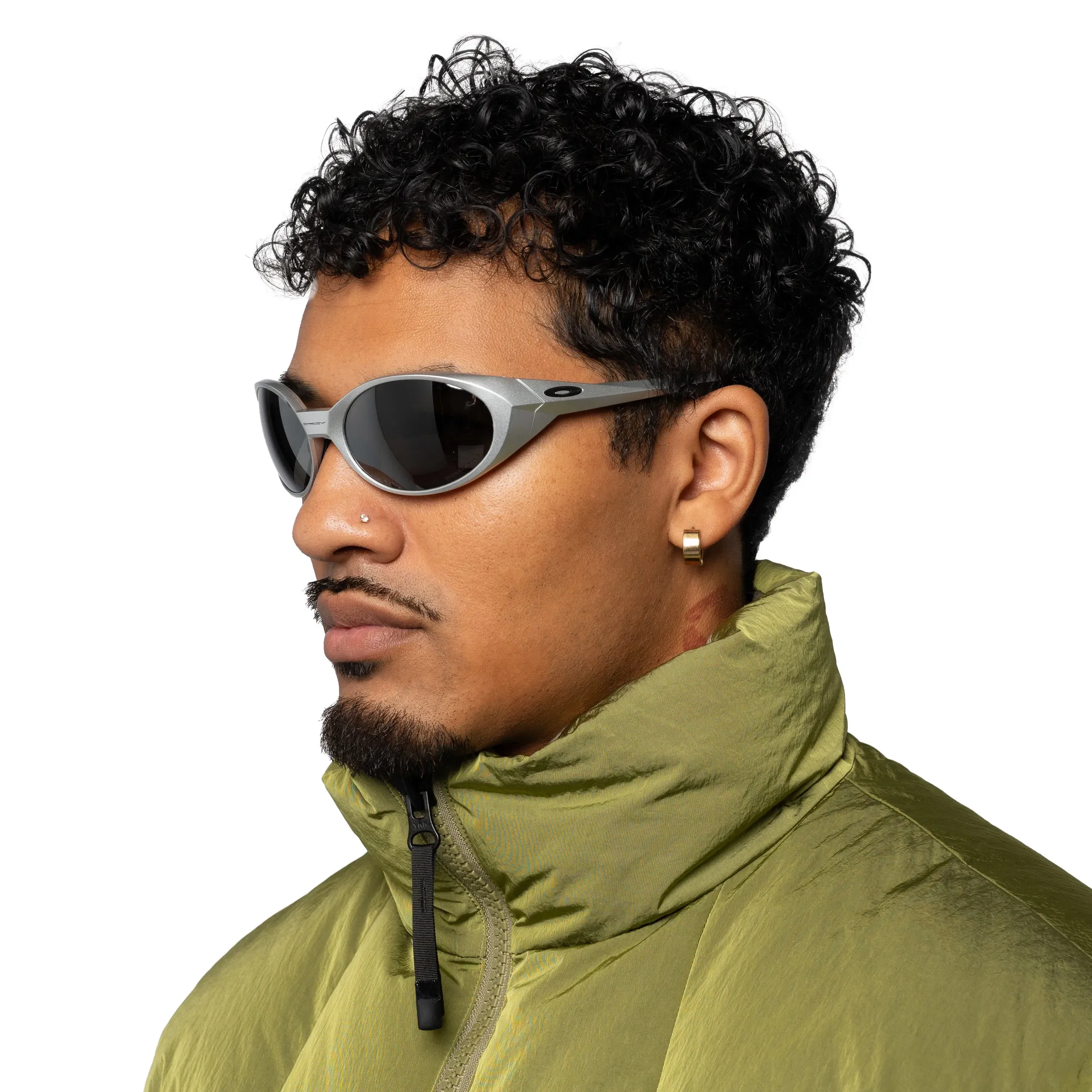Oakley Eye Jacket Redux Silver Prizm Black Polarized 9438