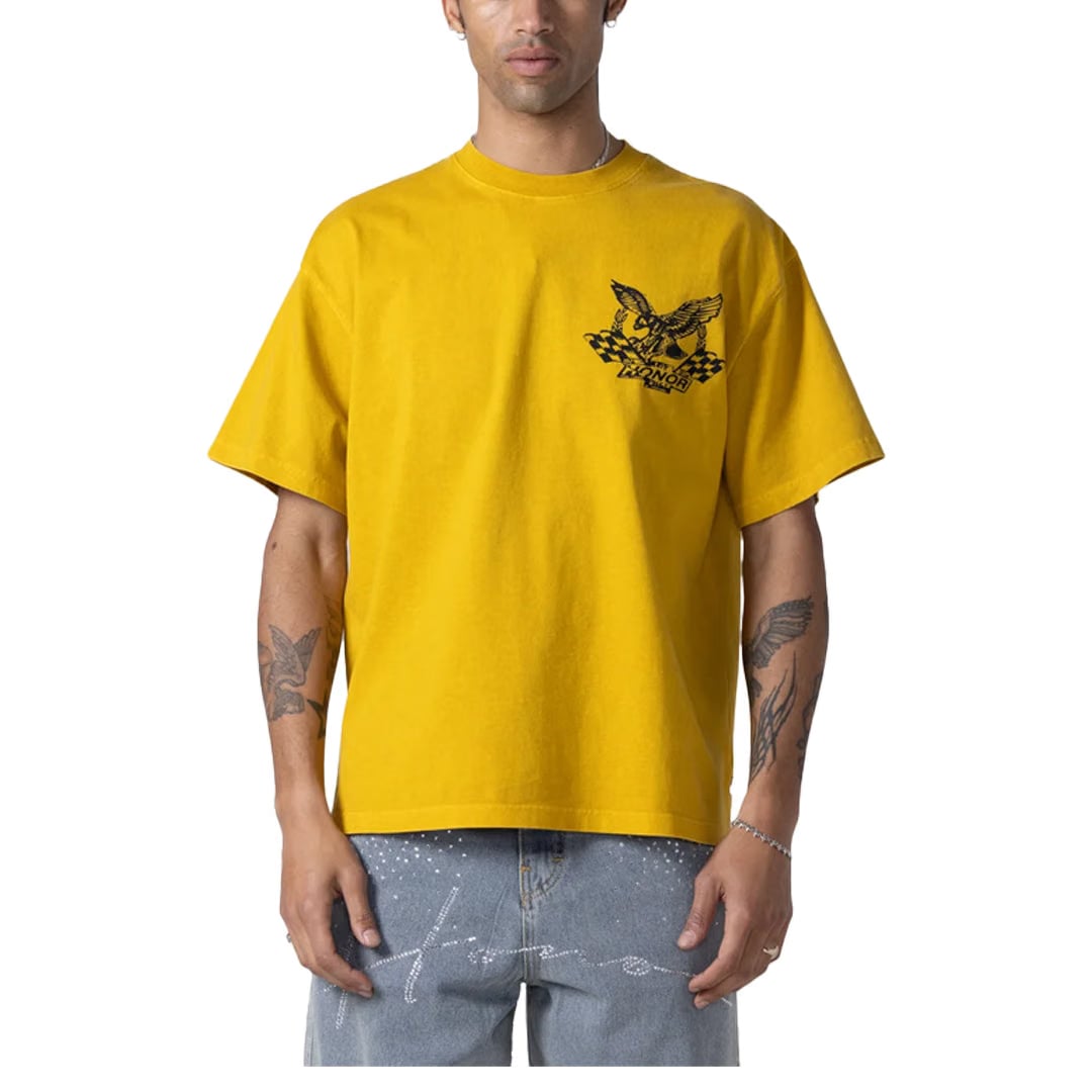Honor The Gift VINTAGE OIL TEE YELLOW