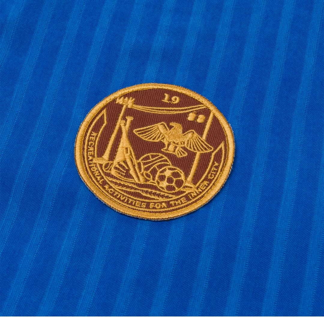 Honor The Gift STRIPED ANORAK JACKET BLUE