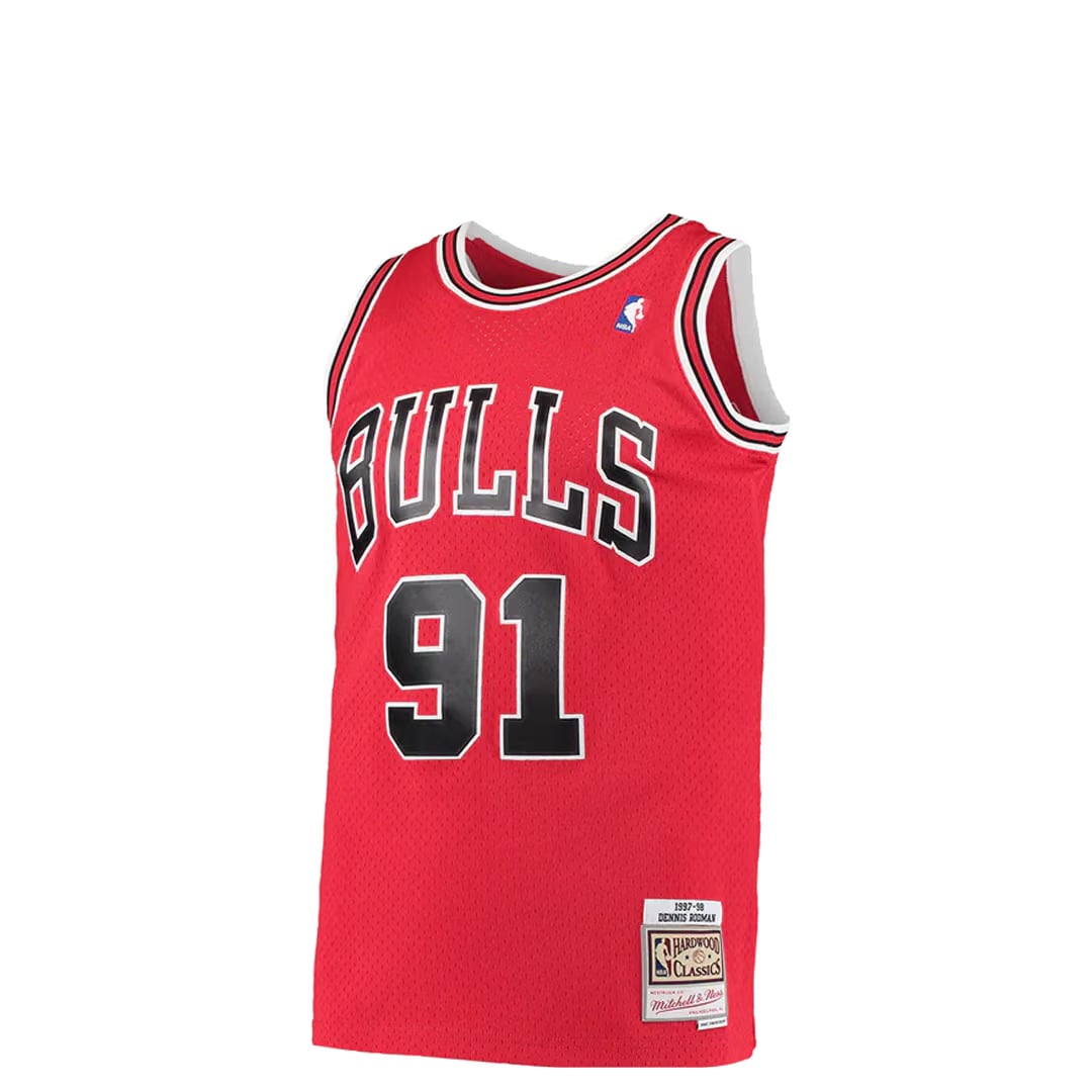 Mitchell & Ness CHICAGO BULLS DENNIS RODMAN #91 SWINGMAN JERSEY