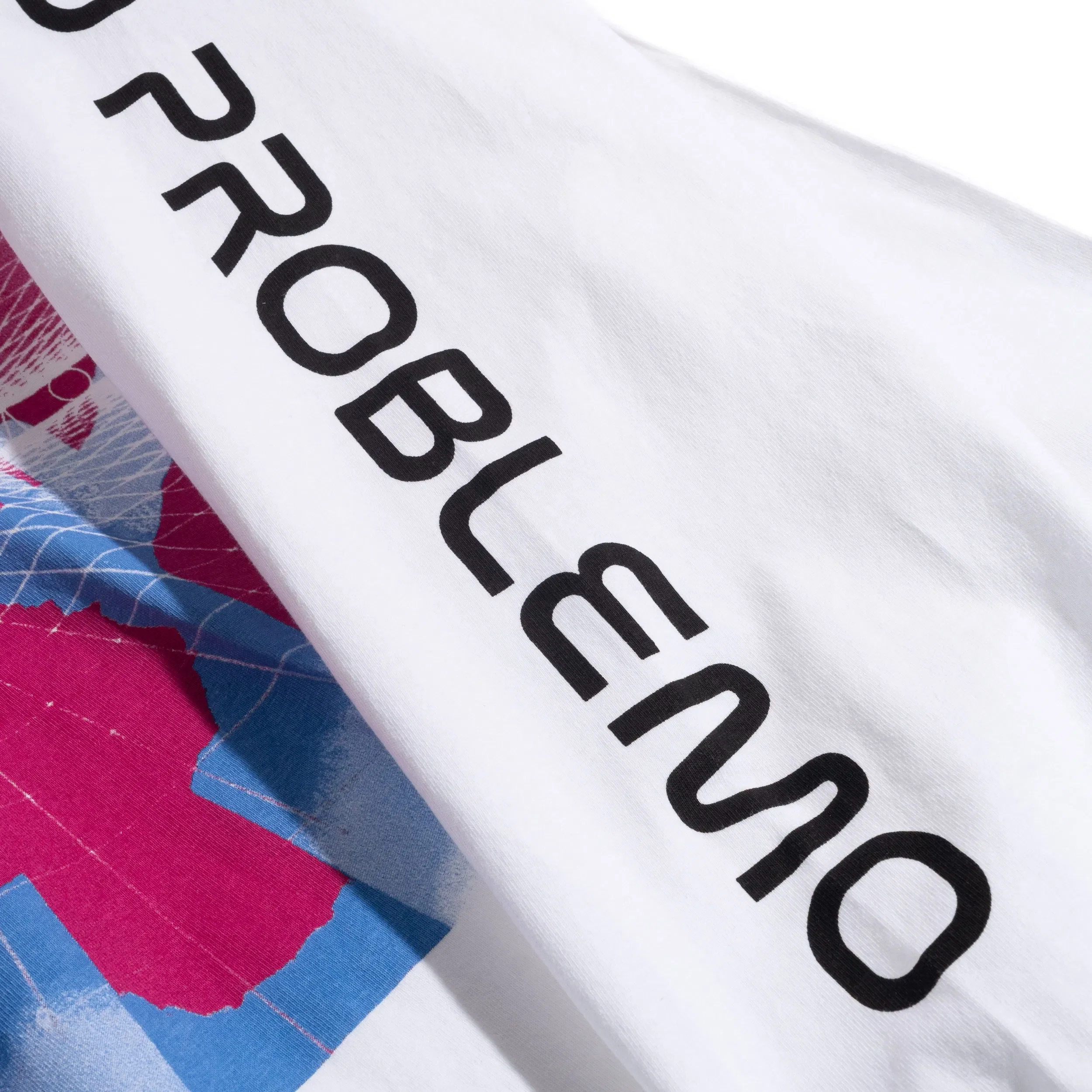 NO PROBLEMO Dimensions LS Tee White NP6002705