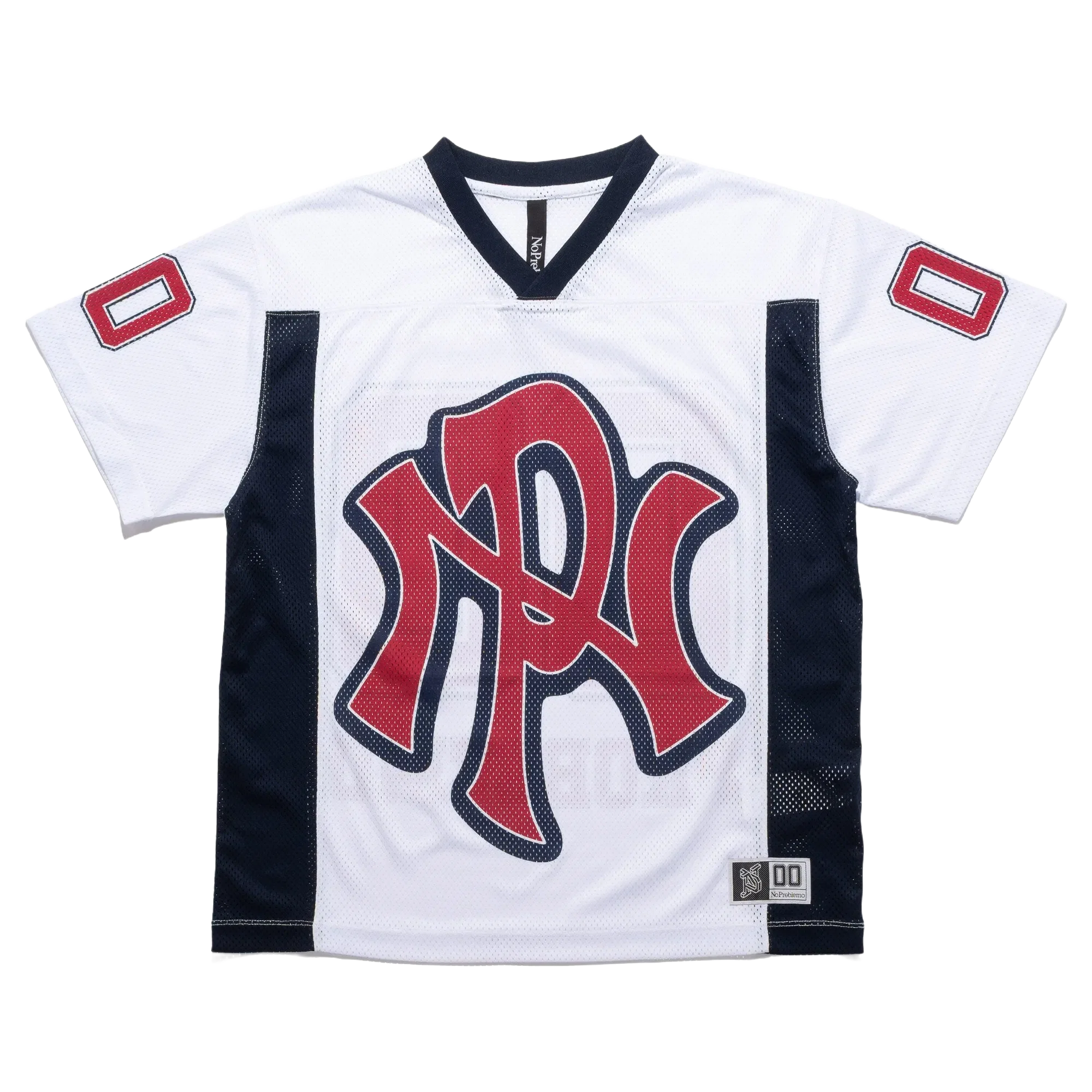 NO PROBLEMO NYP Sports SS Jersey White NP4001005