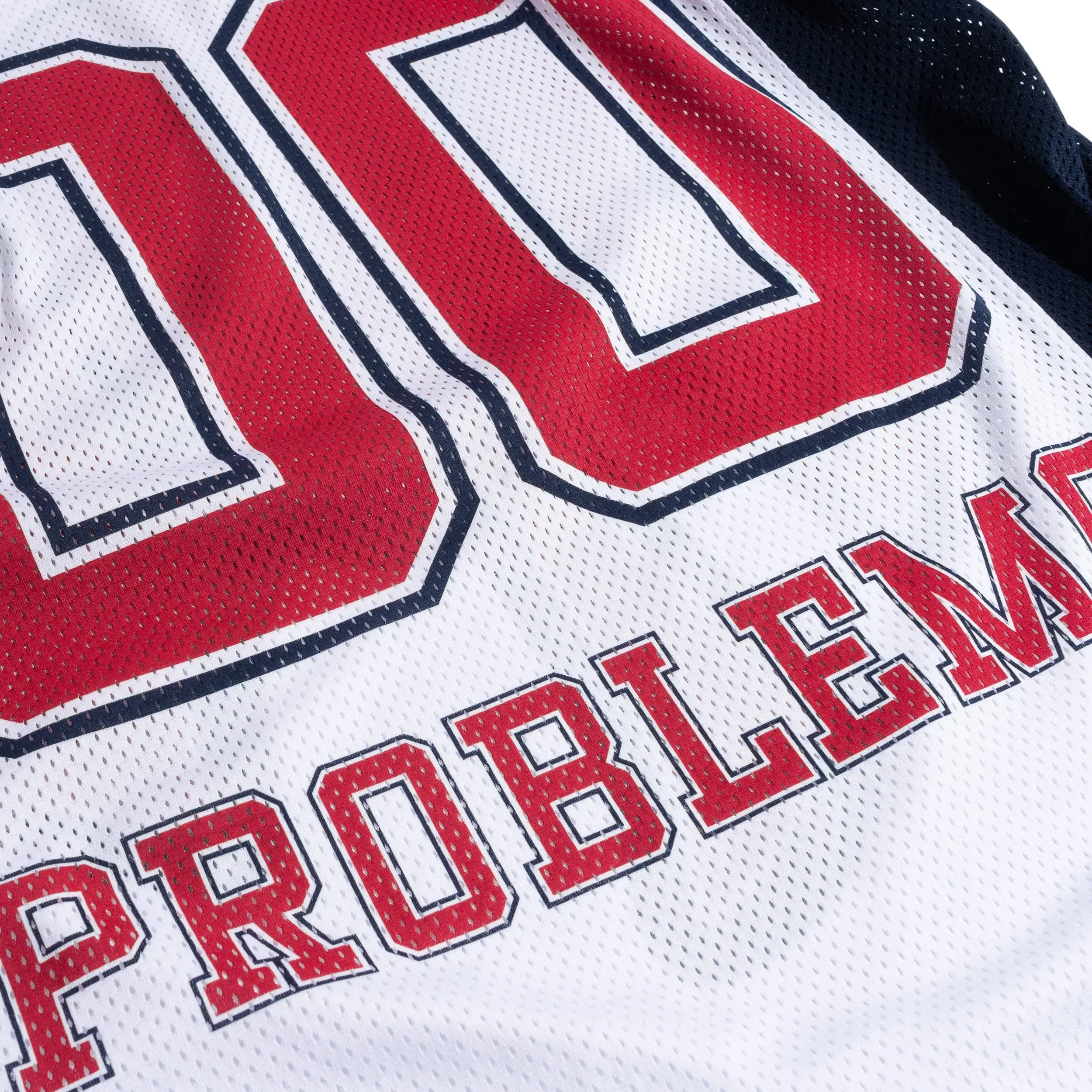 NO PROBLEMO NYP Sports SS Jersey White NP4001005