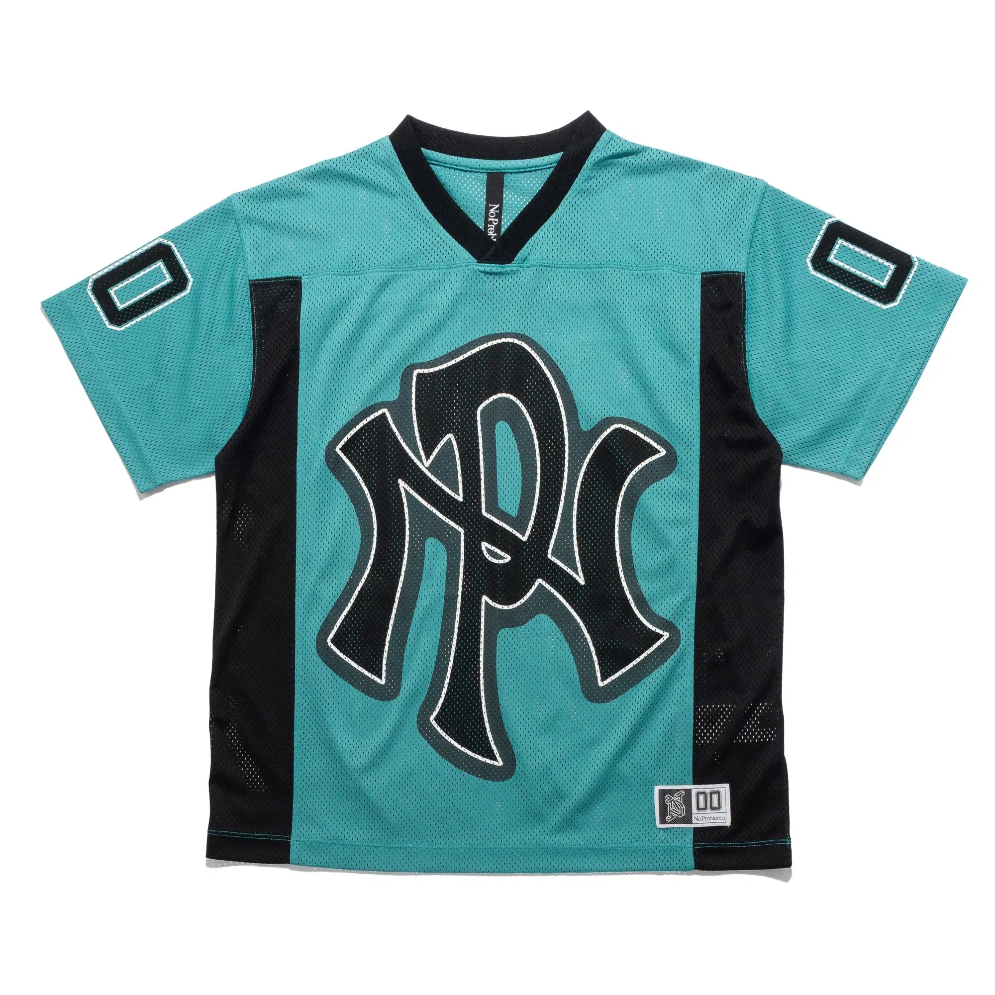 NO PROBLEMO NYP Sports SS Jersey Aqua NP4001005