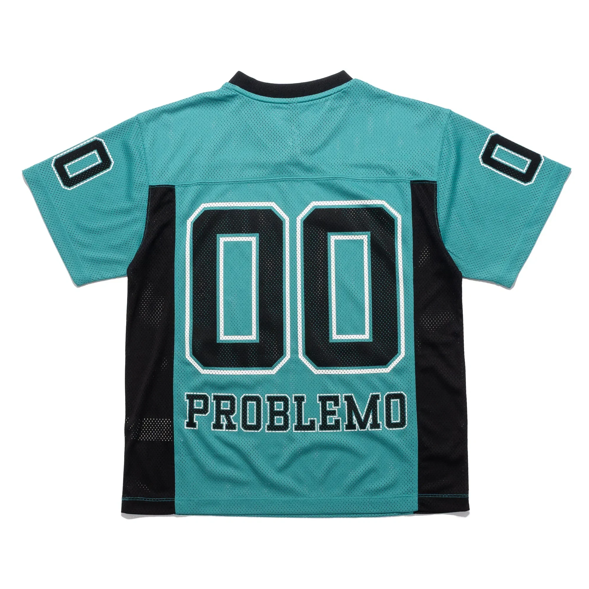 NO PROBLEMO NYP Sports SS Jersey Aqua NP4001005