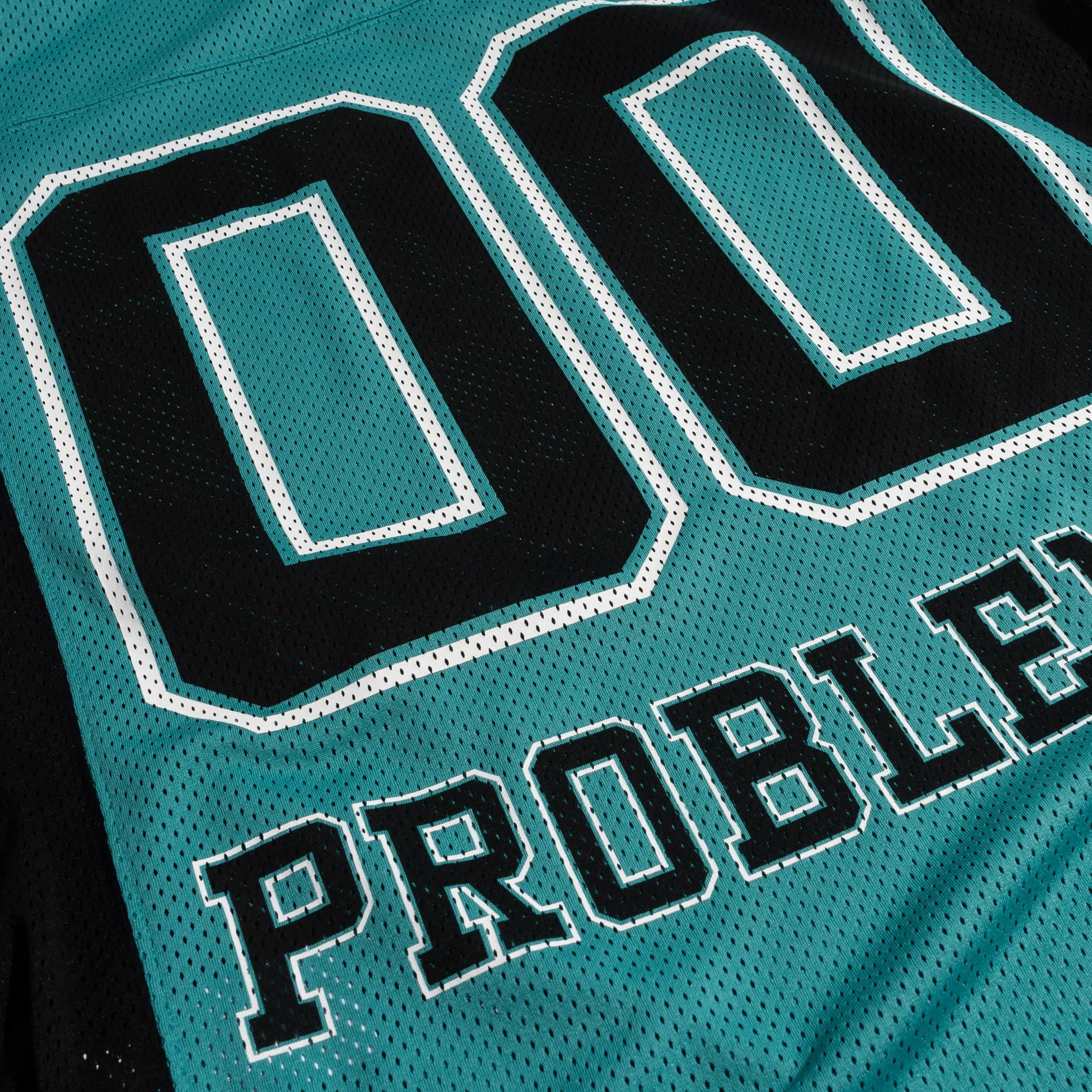 NO PROBLEMO NYP Sports SS Jersey Aqua NP4001005