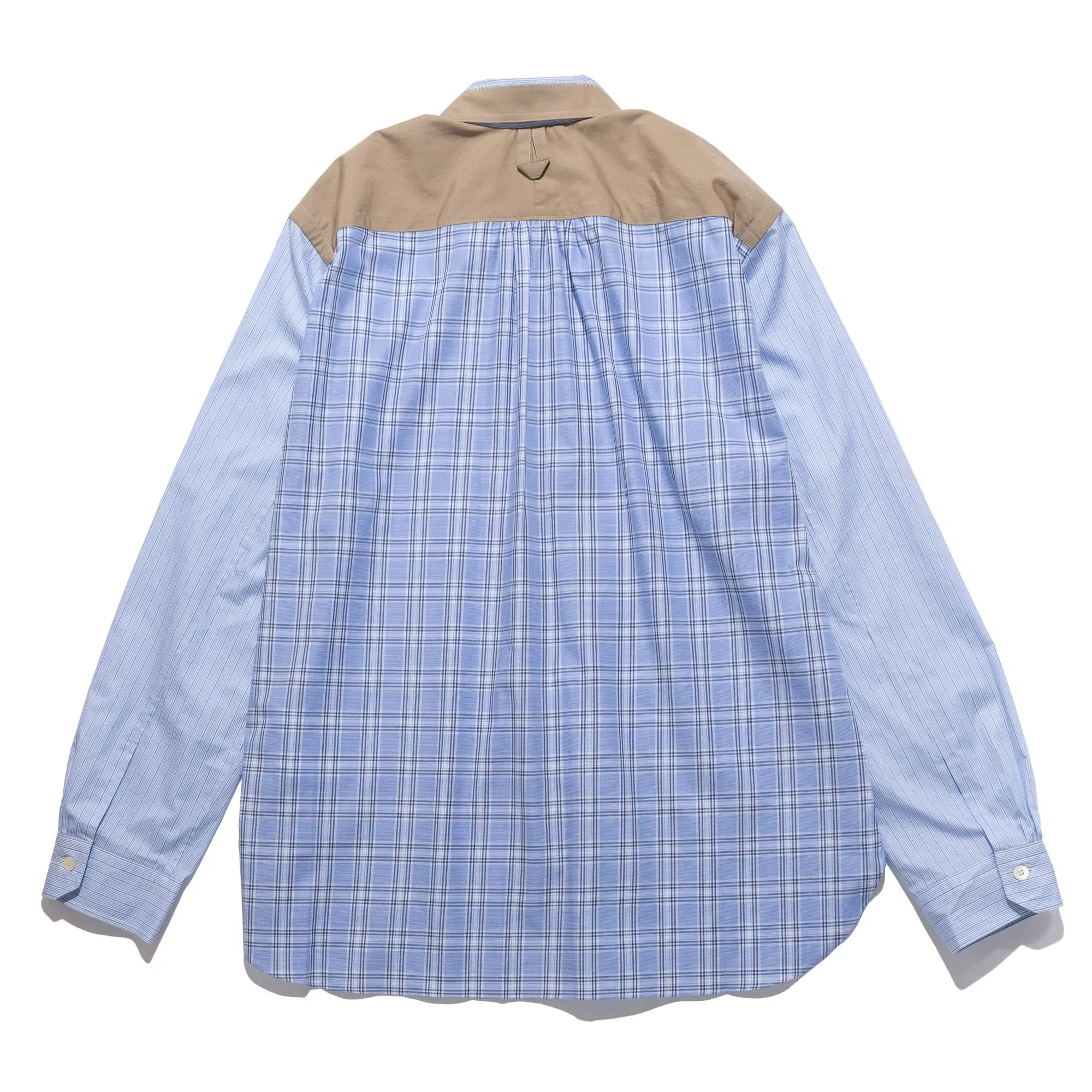 Junya Watanabe JWM Striped Cardigan Shirt Blue WQ-B025-051