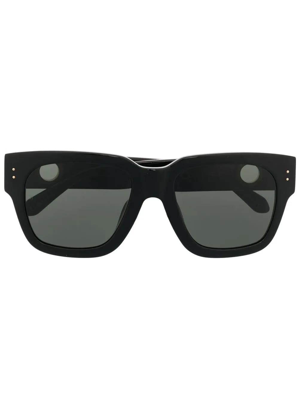 Amber oversized-frame sunglasses