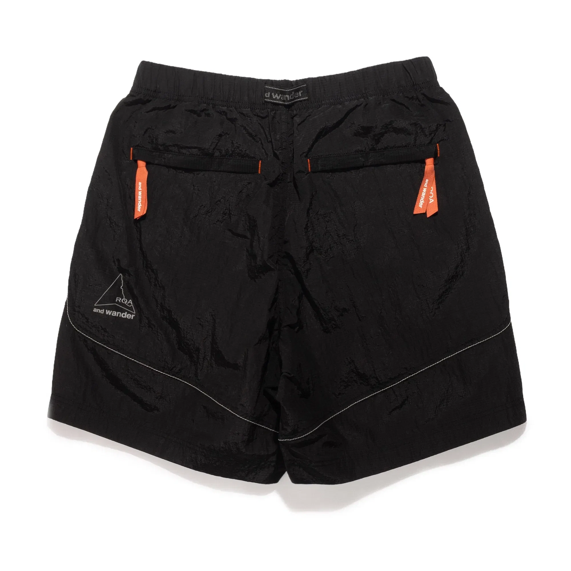 and Wander ROA Ripstop Wind Shorts Black 5746182511-010