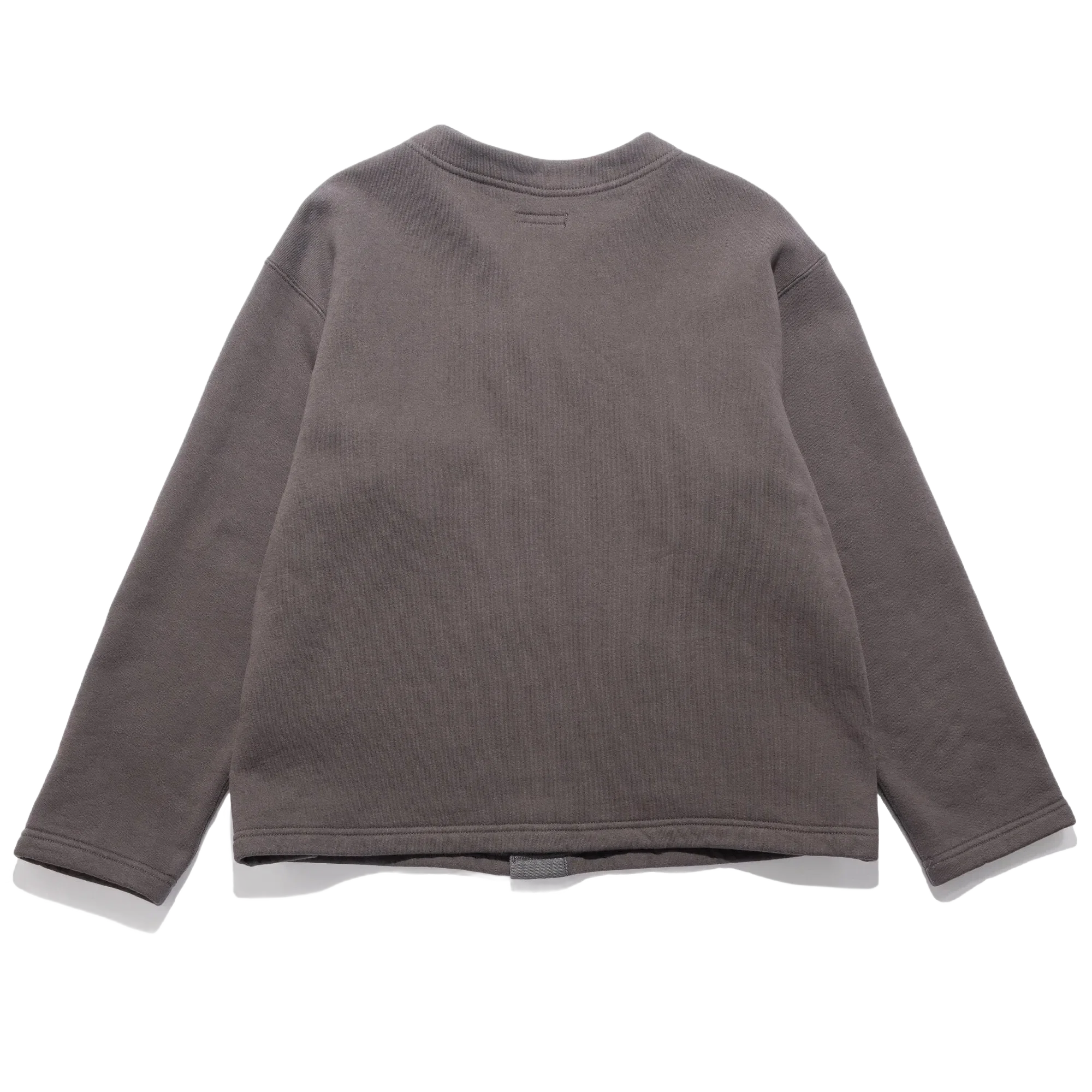 Engineered Garments EG Knit Cardigan Graphite 12oz Cotton Fleece 25F1B030