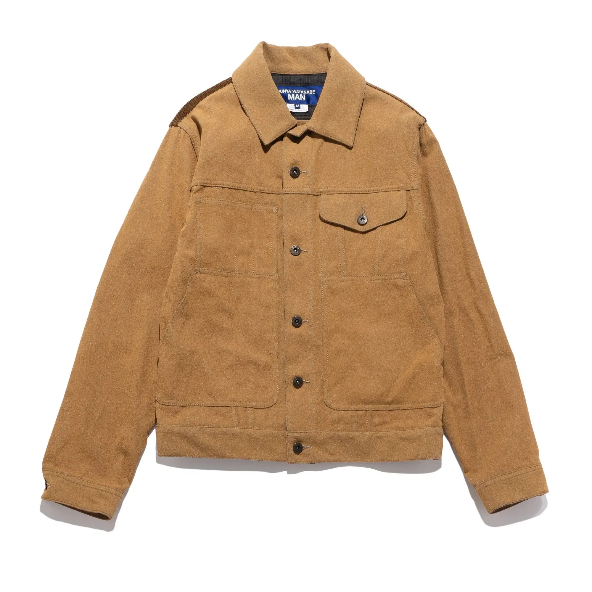 Junya Watanabe JWM Plaid Work Jacket Brown WP-J015-051-1