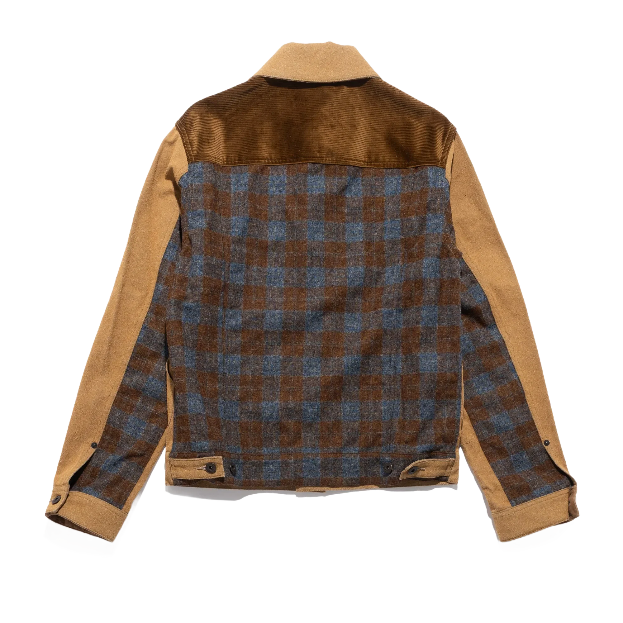 Junya Watanabe JWM Plaid Work Jacket Brown WP-J015-051-1