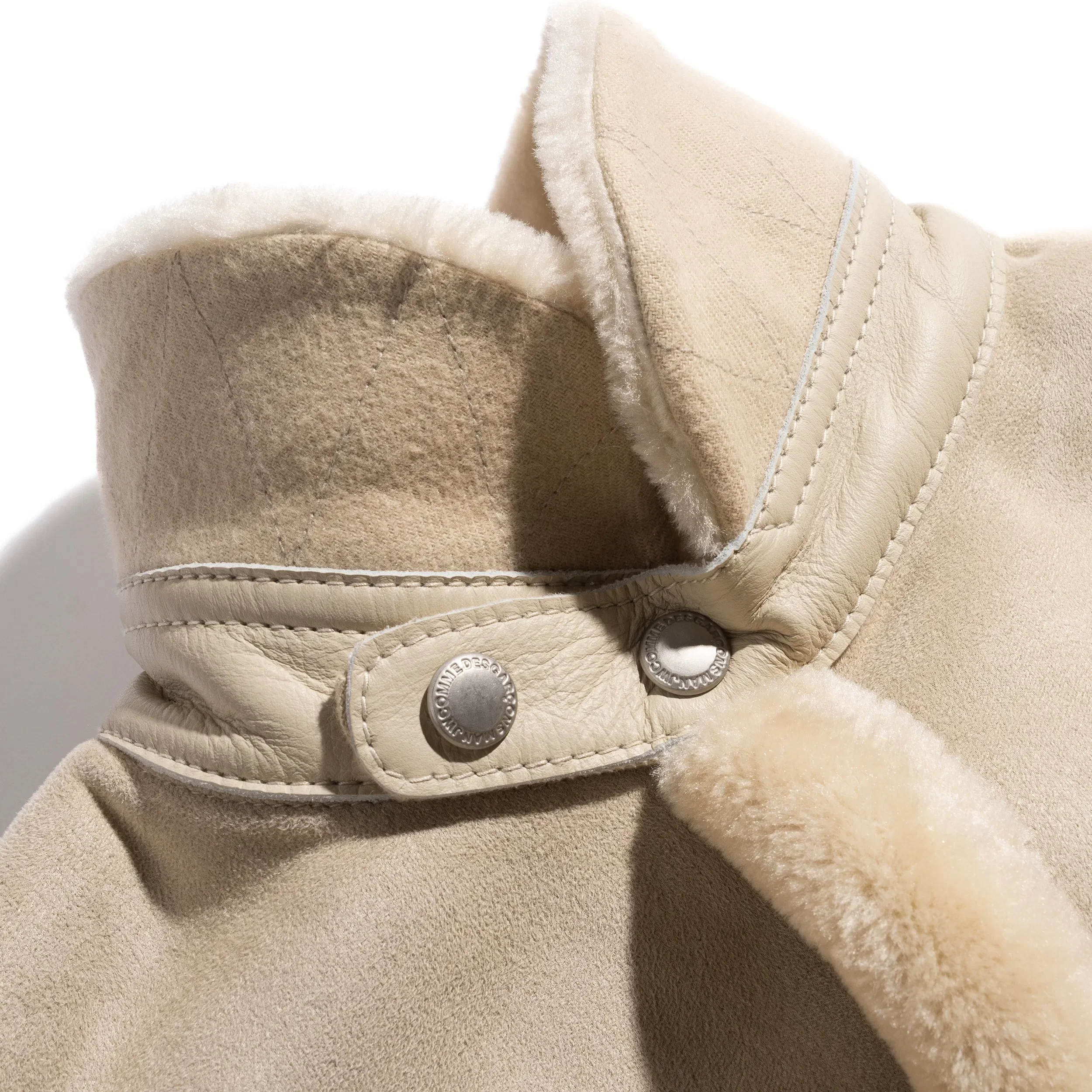 Junya Watanabe JWM Shearling Work Jacket Beige WP-J025-051-1