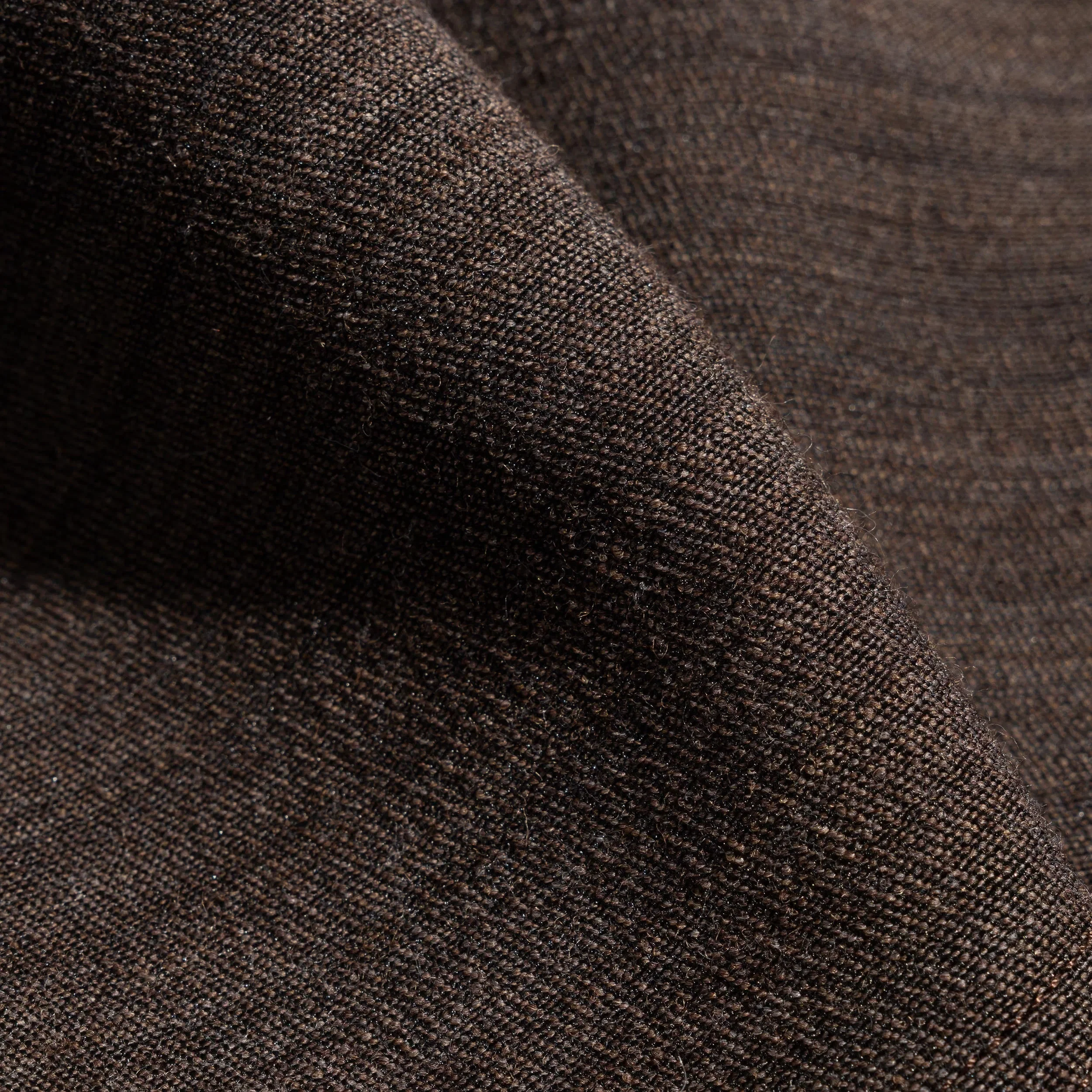 Engineered Garments EG Knit Wrap Vest Tri Blend Jersey Knit Brown 25F1B038