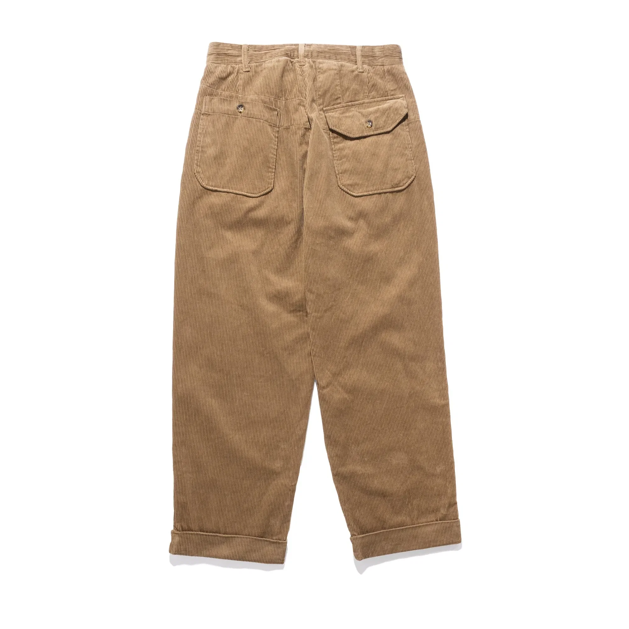 Engineered Garments EG Carlyle Pant 8W Corduroy Khaki 25F1F012
