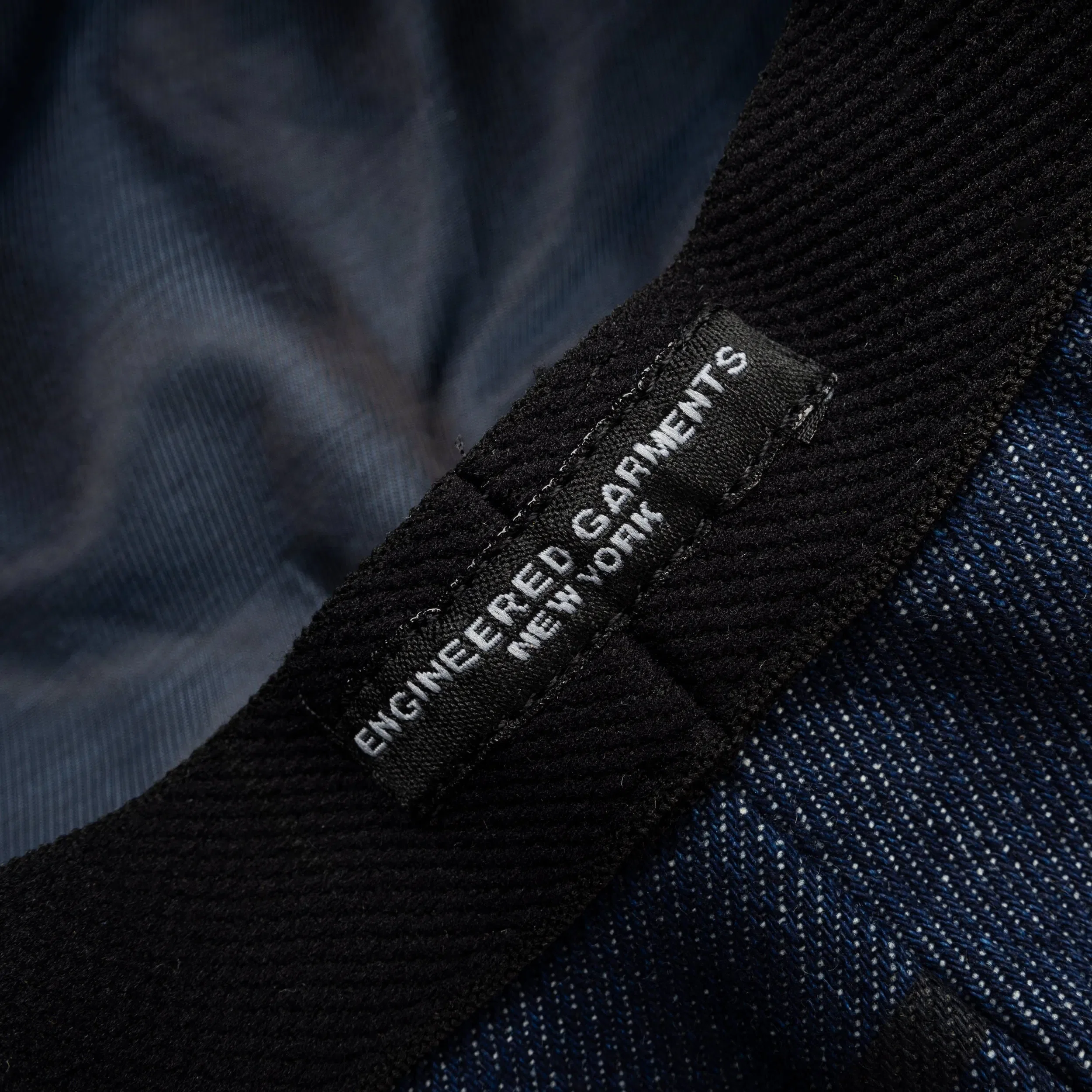Engineered Garments EG Newsboy Cap 12oz Denim Indigo 25F1H053