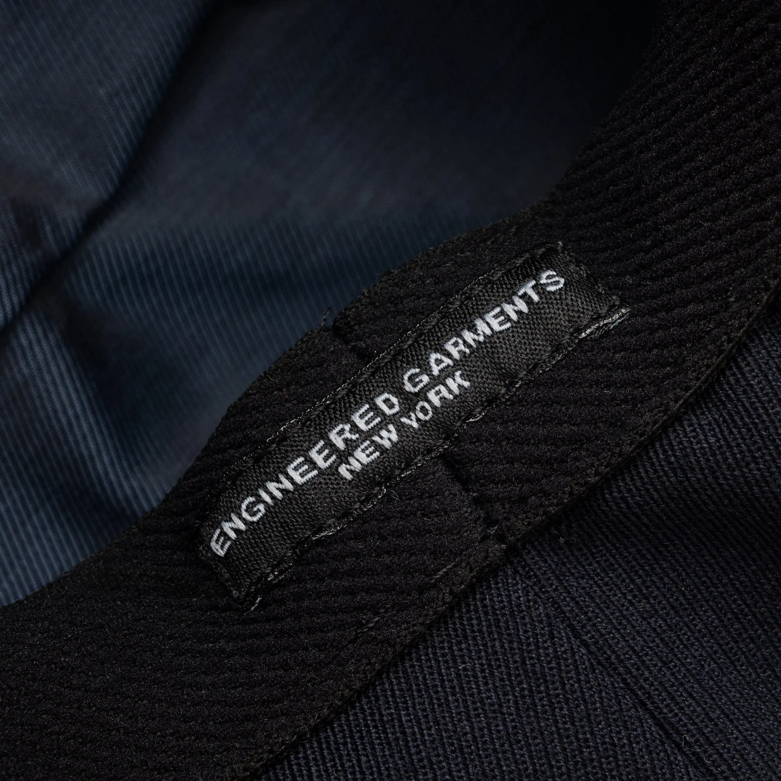 Engineered Garments EG Newsboy Cap Heavy Wool Elastique Dark Navy 25F1H053