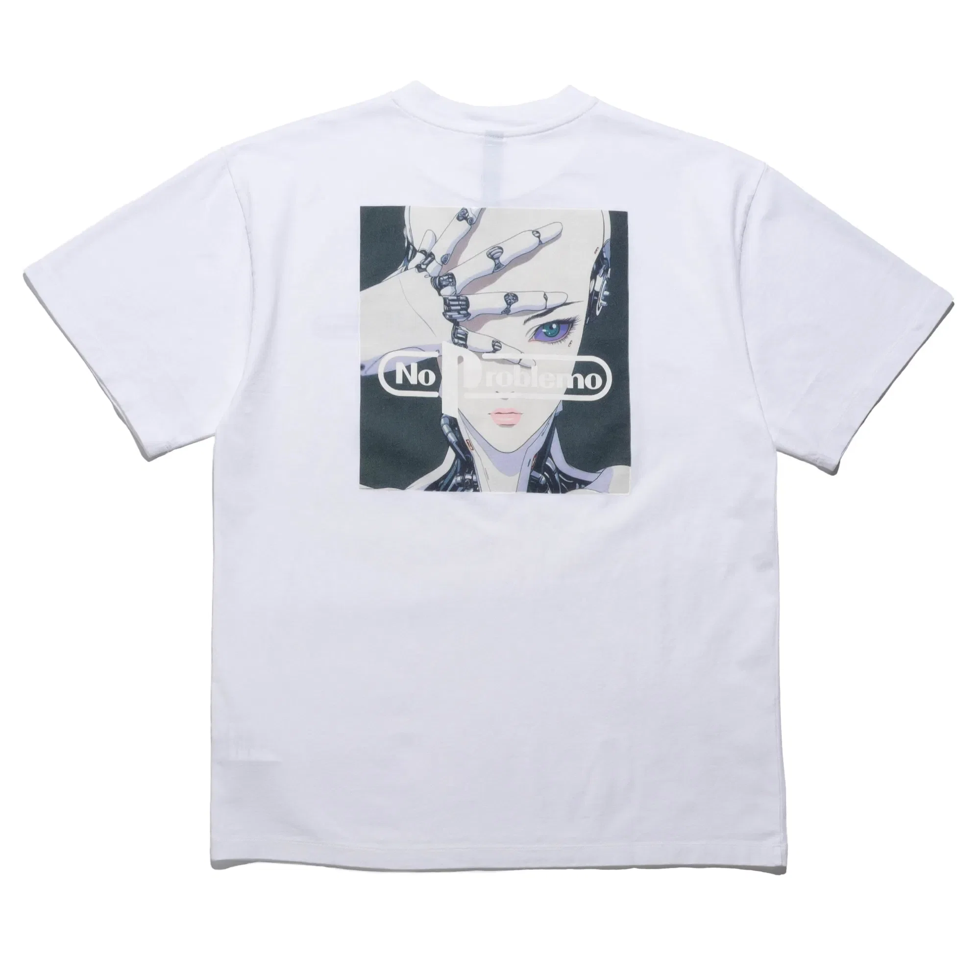 NO PROBLEMO No Limits SS Tee White NP60006