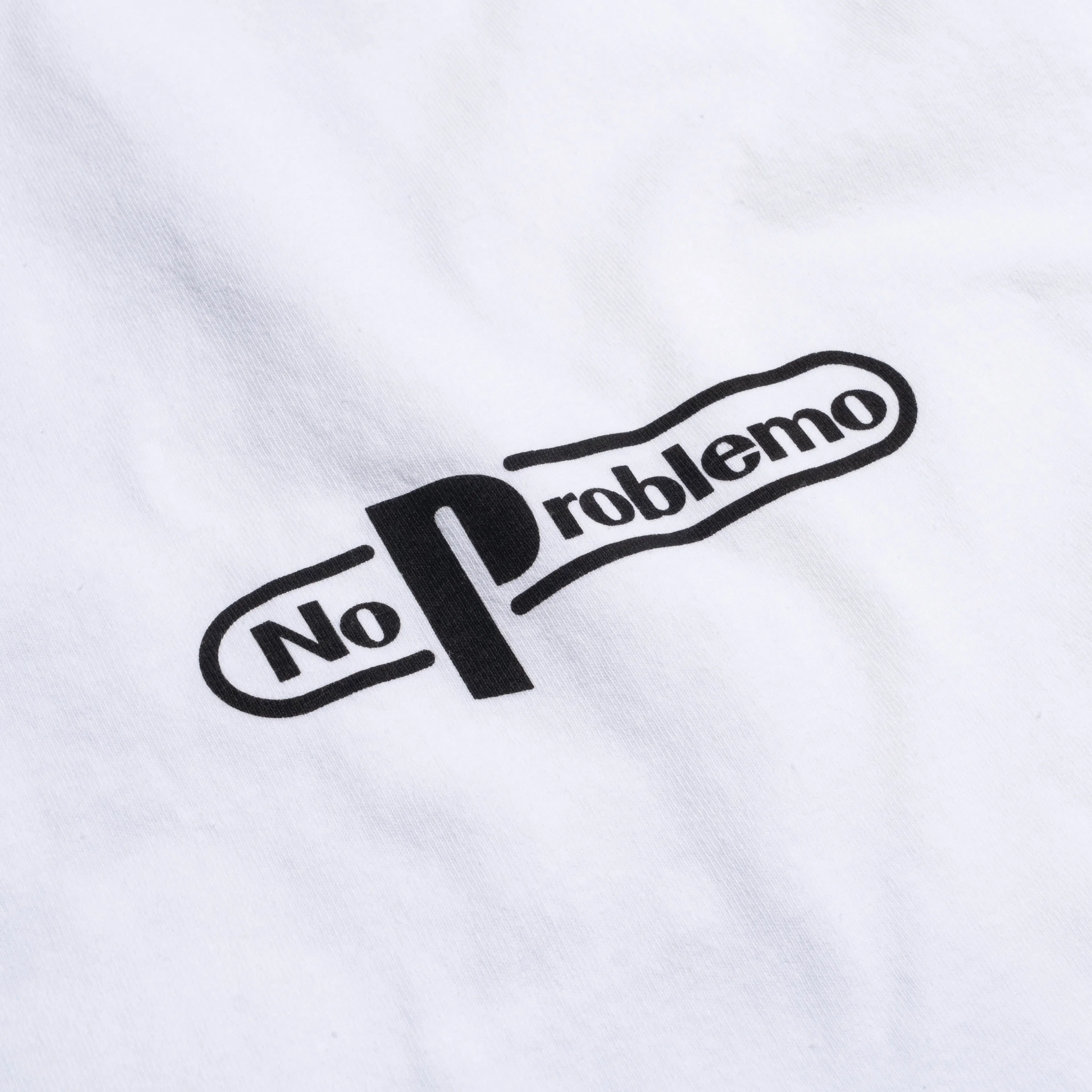 NO PROBLEMO No Limits SS Tee White NP60006