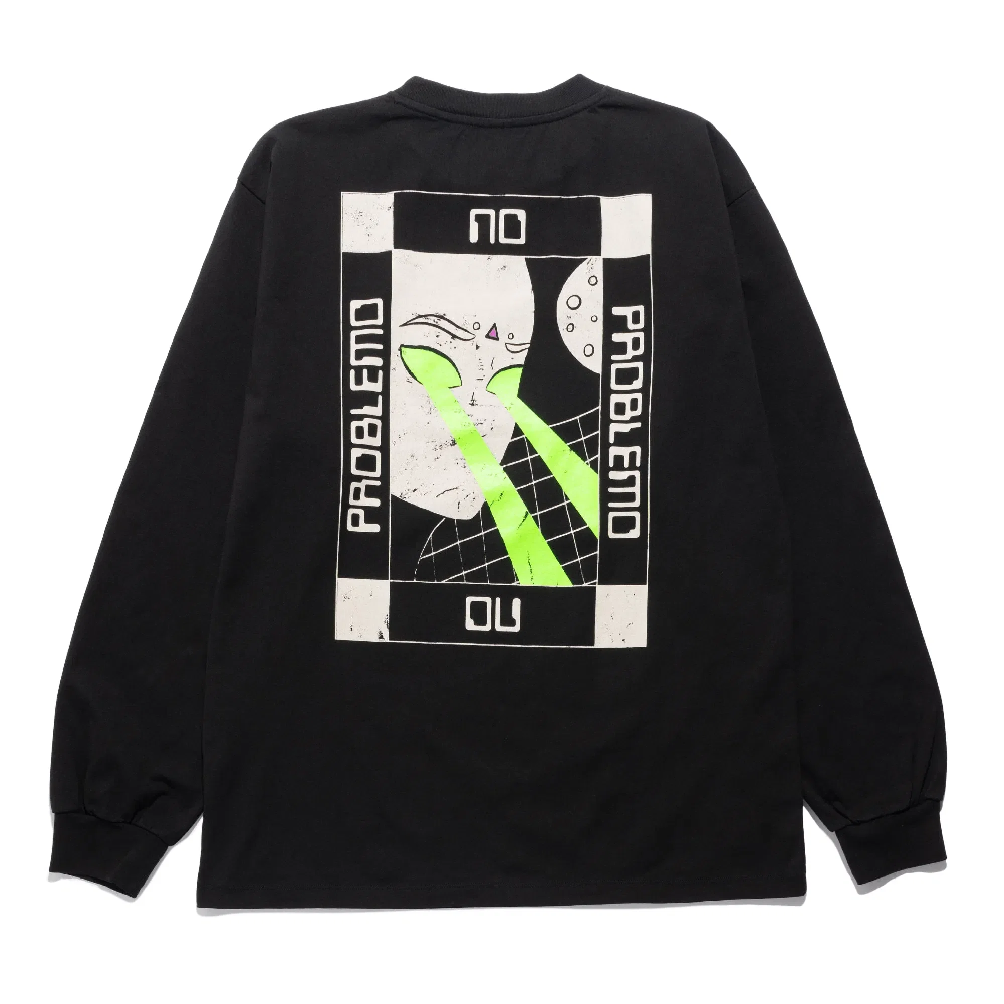 NO PROBLEMO No Vision LS Tee Black NP60023