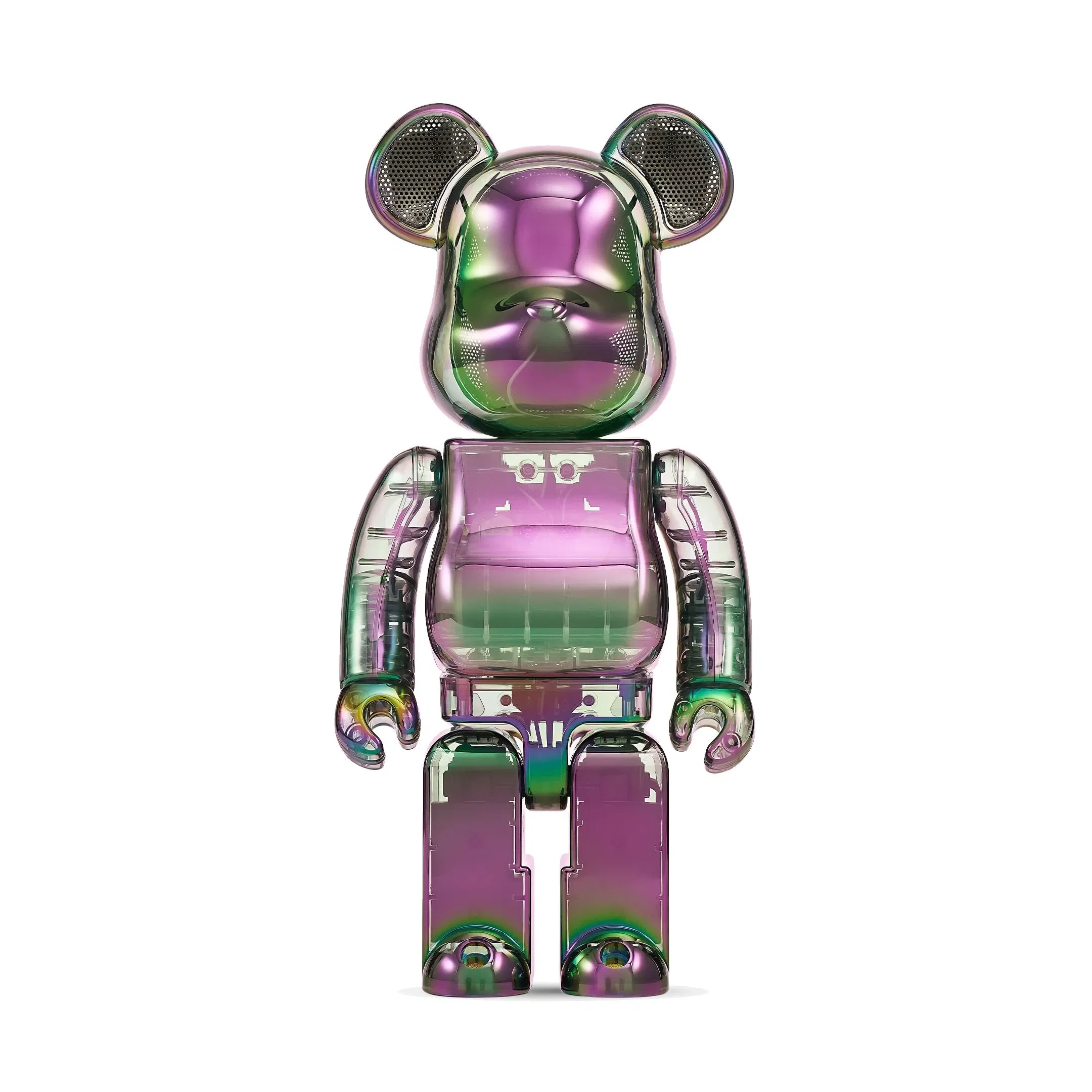 MEDICOM TOY Be@rbrick AUDIO 400% Portable Speaker Black Aurora