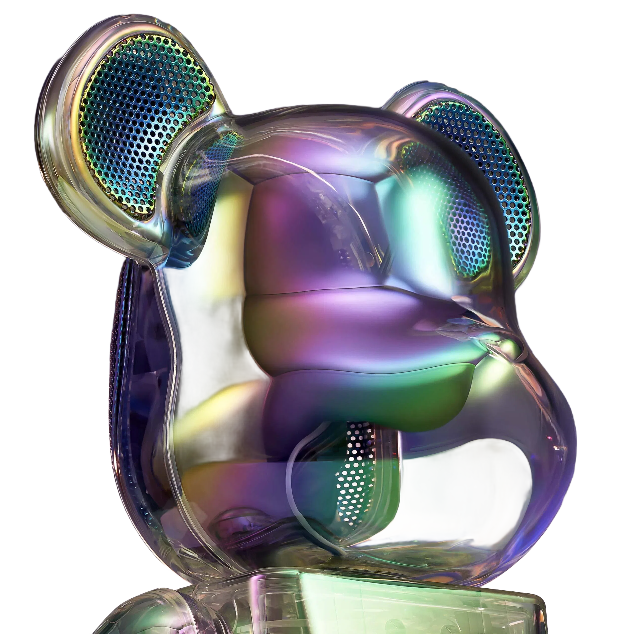 MEDICOM TOY Be@rbrick AUDIO 400% Portable Speaker Black Aurora