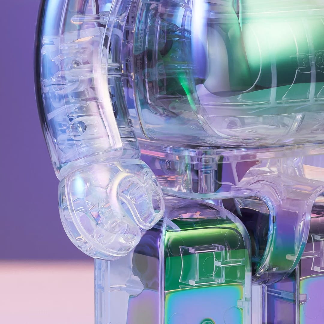 MEDICOM TOY Be@rbrick AUDIO 400% Portable Speaker Crystal Halo